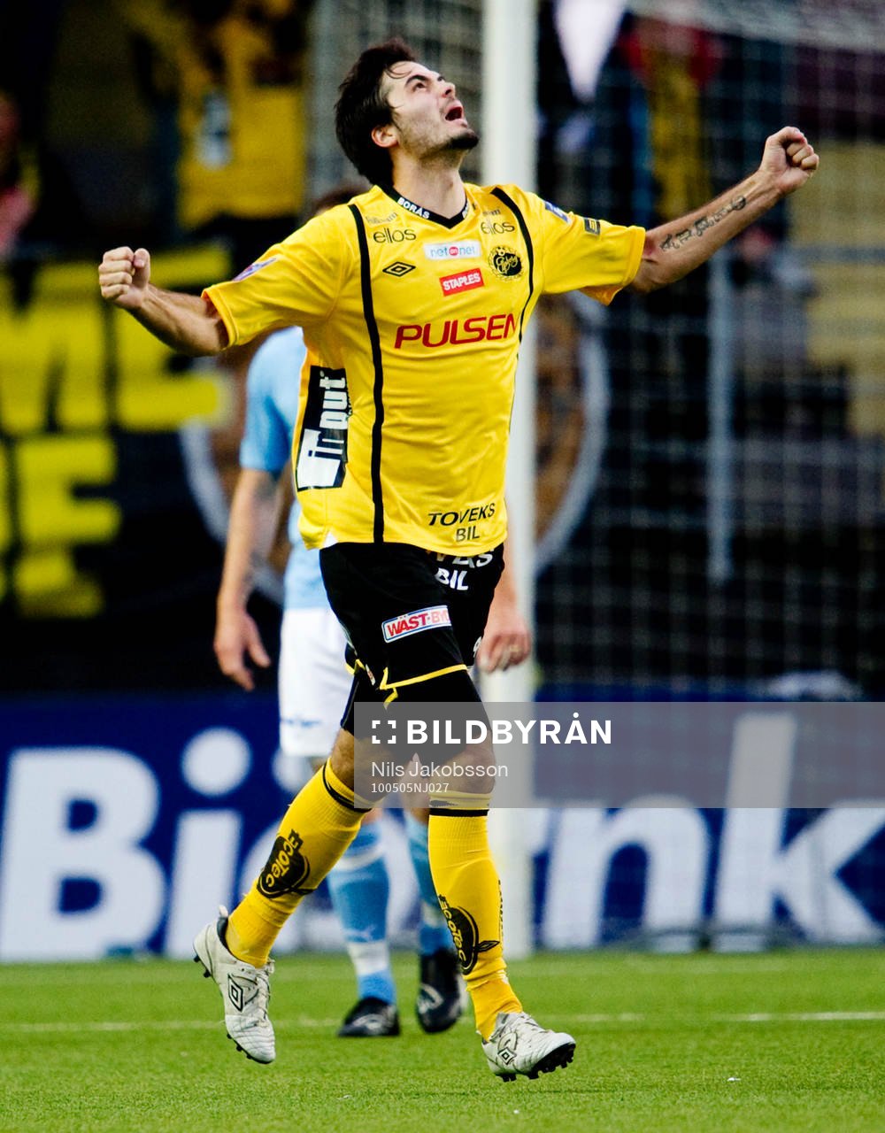 Denni Avdic, Elfsborg jubel vid kvitteringen
