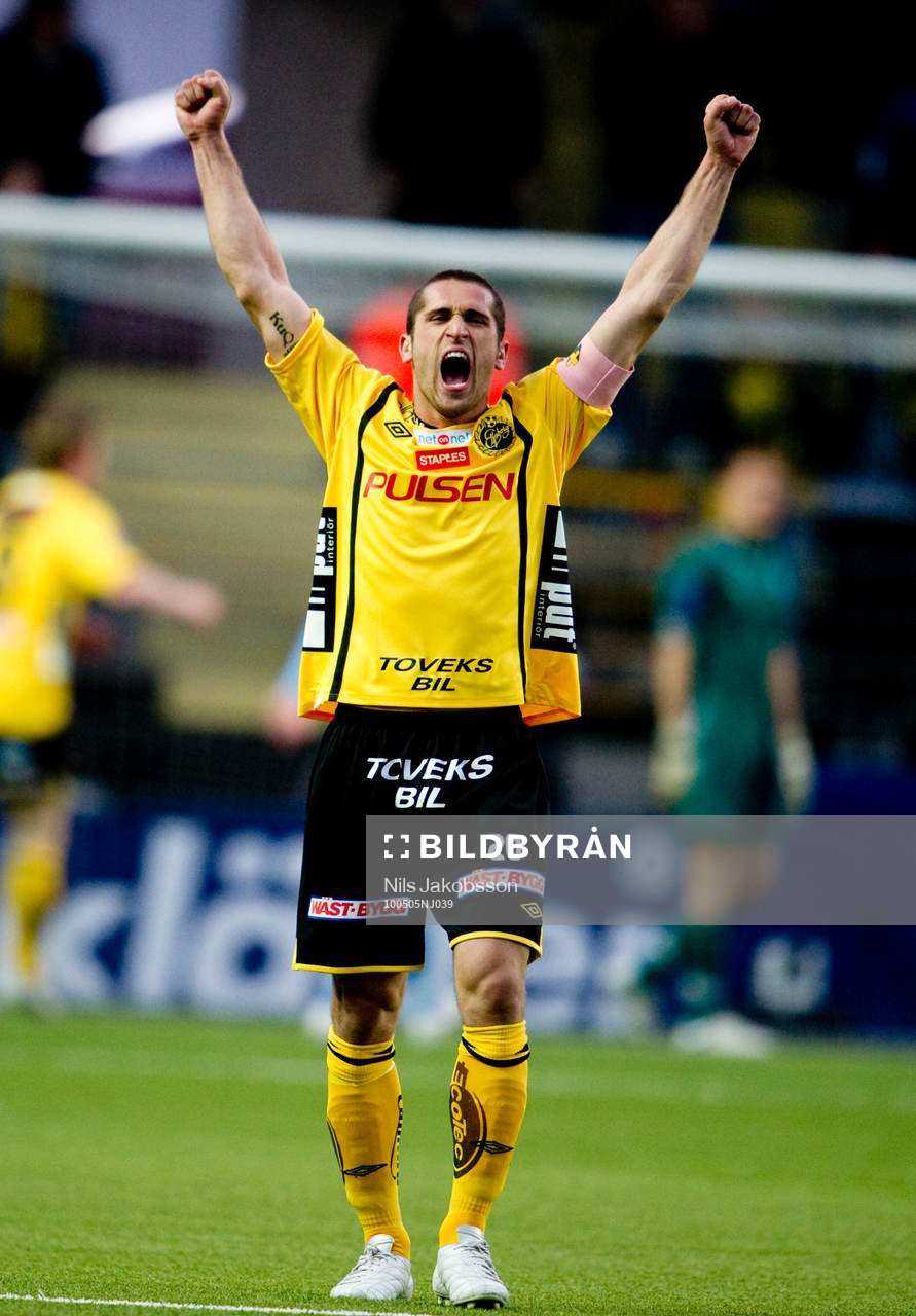 Emir Bajrami, Elfsborg jubel vid kvitteringen