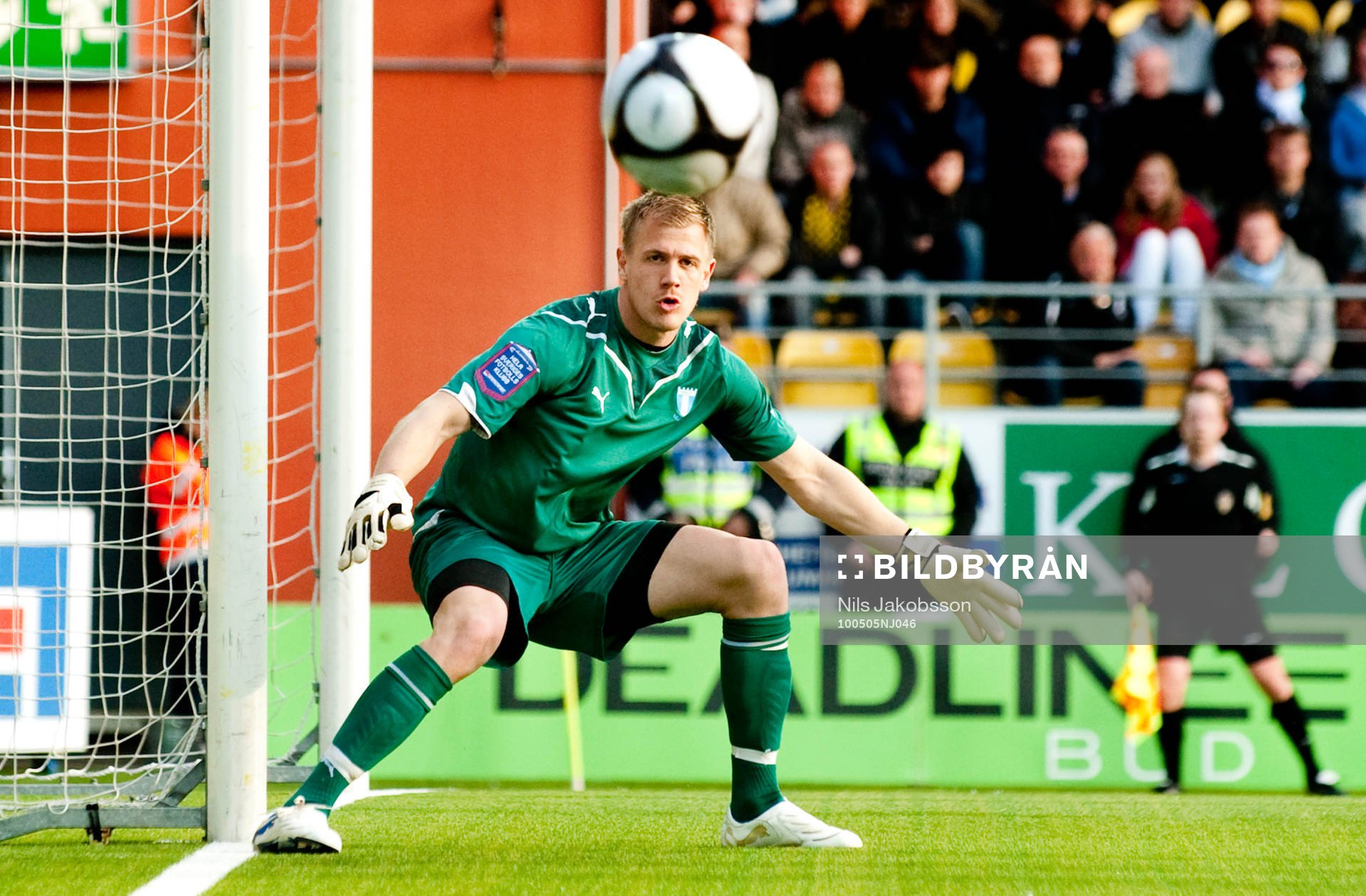 Johan Dahlin, målvakt