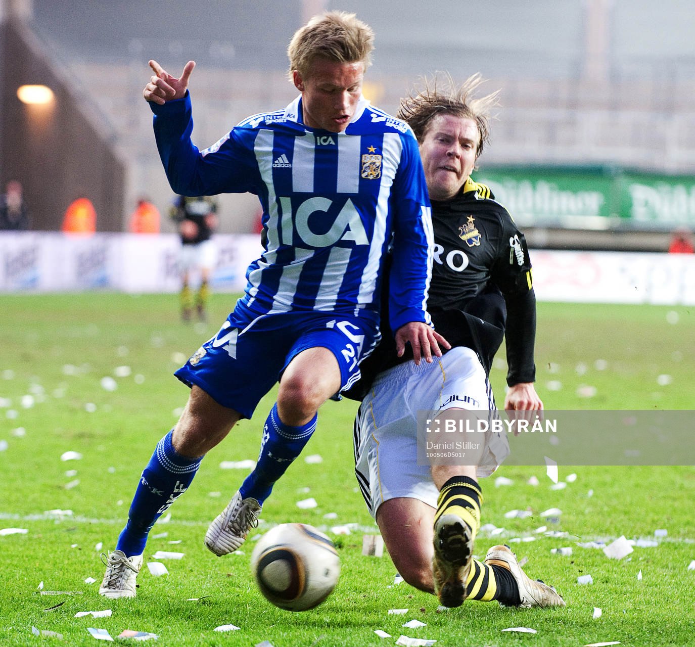  Niklas Bärkroth, IFK Göteborg. Per Karlsson, AIK