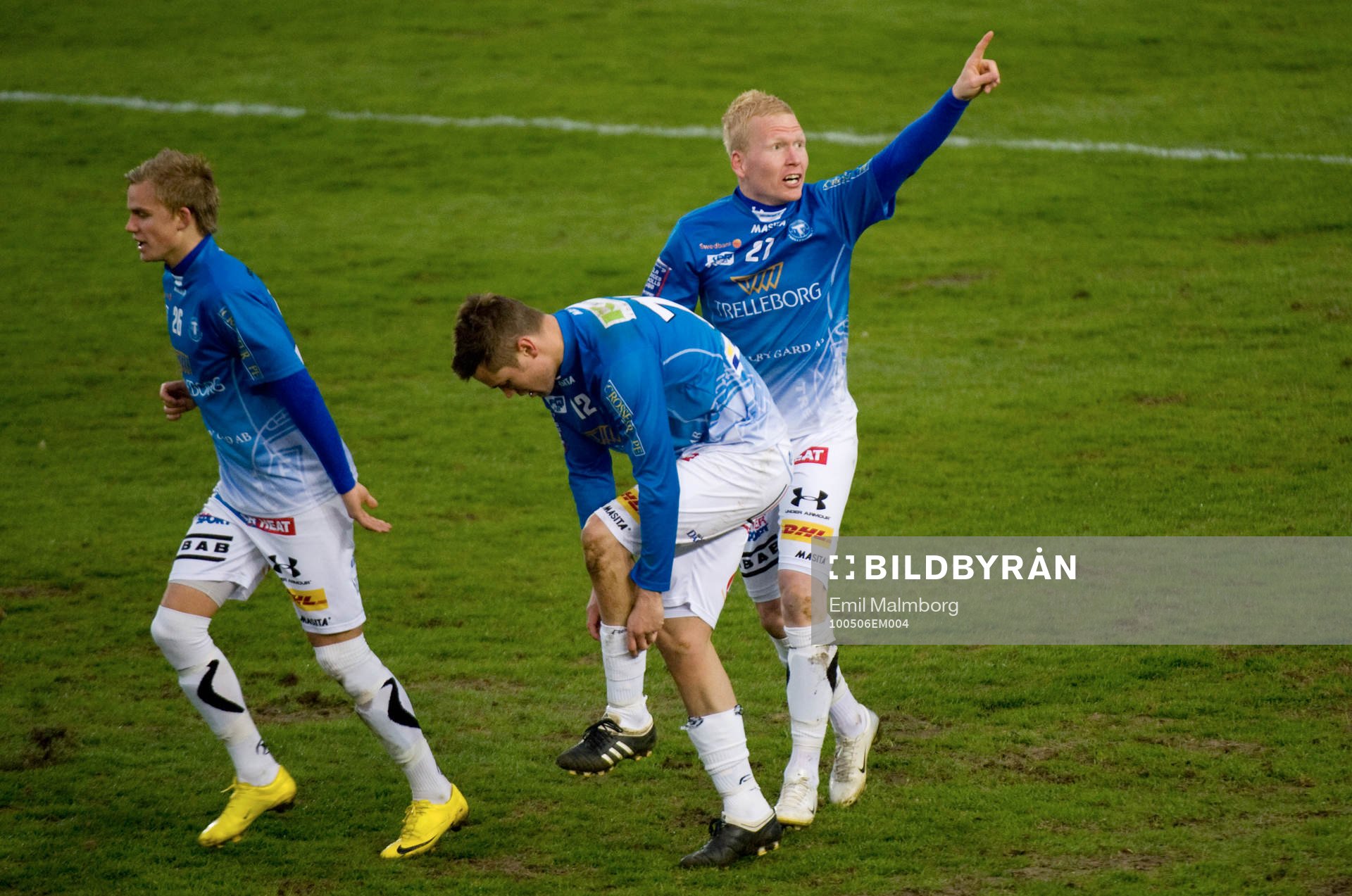 Mattias Adelstam, Trelleborg. Jubel
