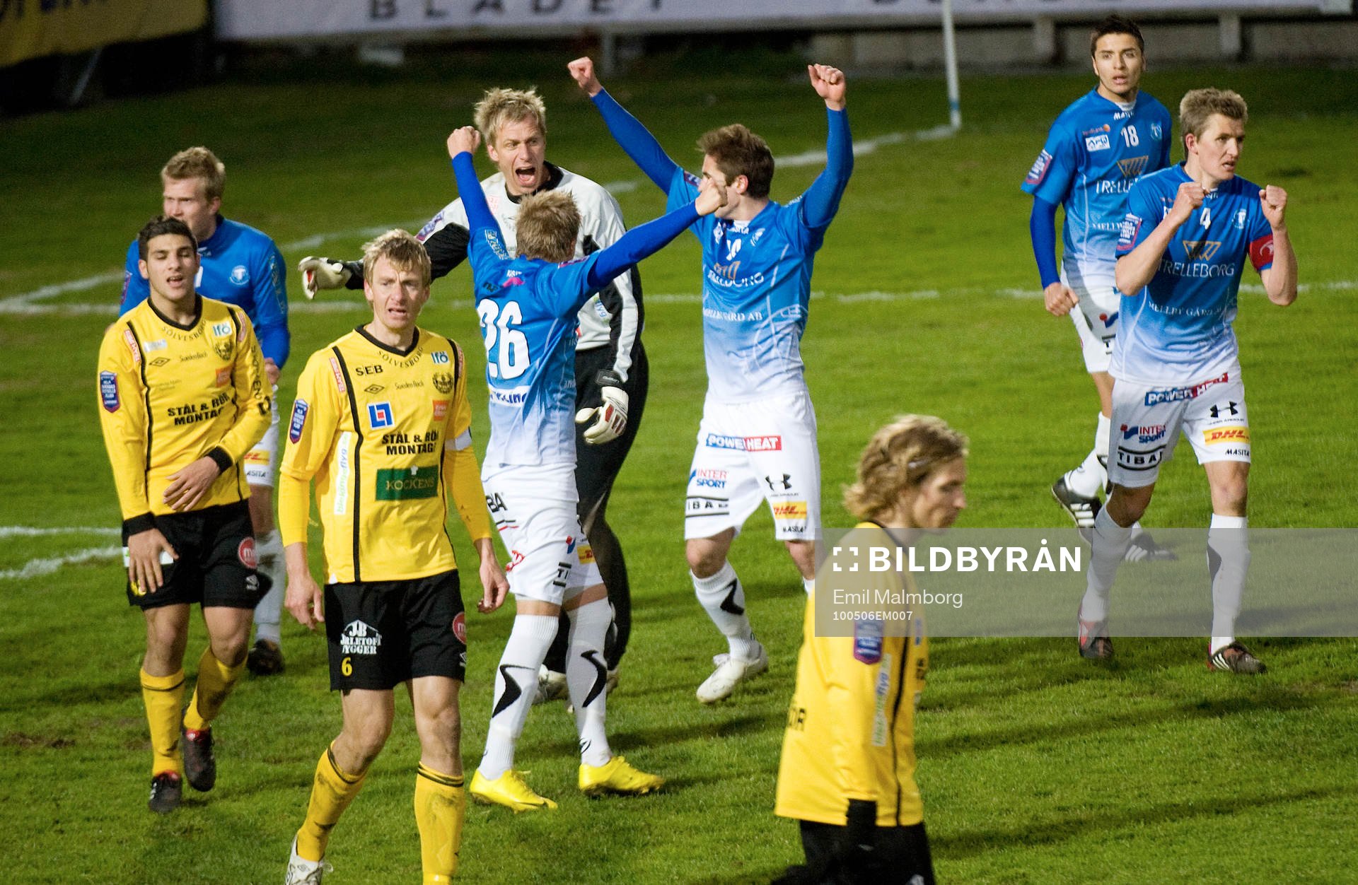 Jubel i Trelleborg