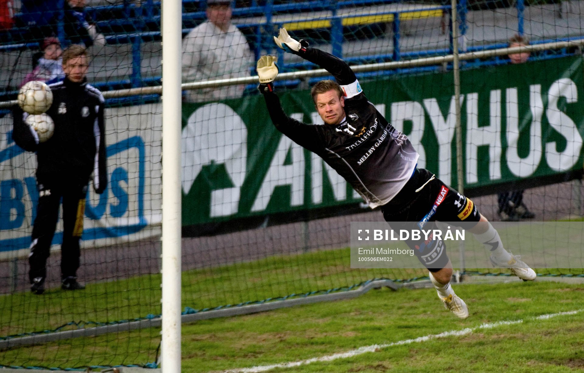 Viktor Noring, Trelleborg. Målvakt. släpper in 1-1