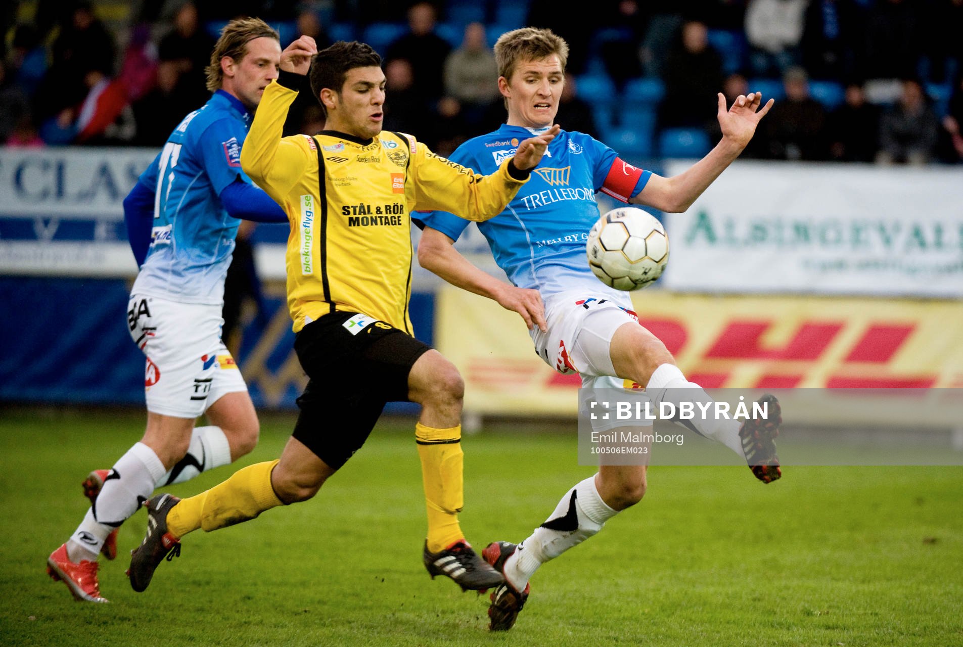 Peter Abelsson, Trelleborg och Mostapha El Kabir, Mjällby