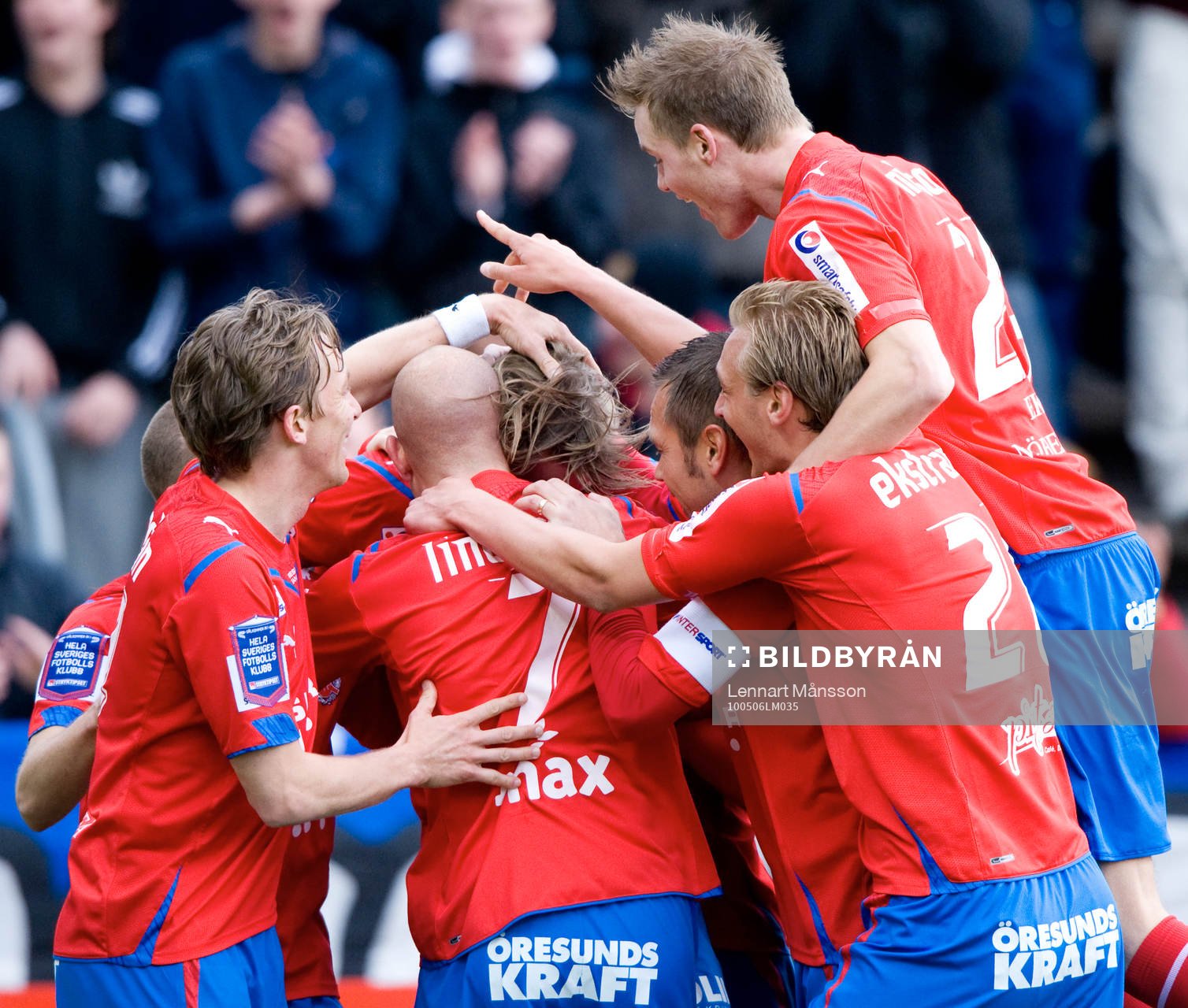 2-0 Rasmus Jönsson, Helsingborg, jubel