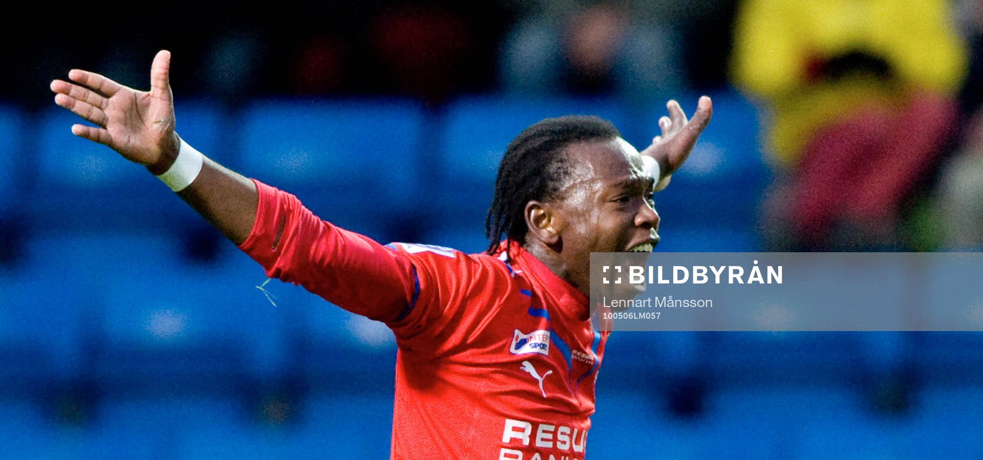May Mahlangu, Helsingborg, jubel