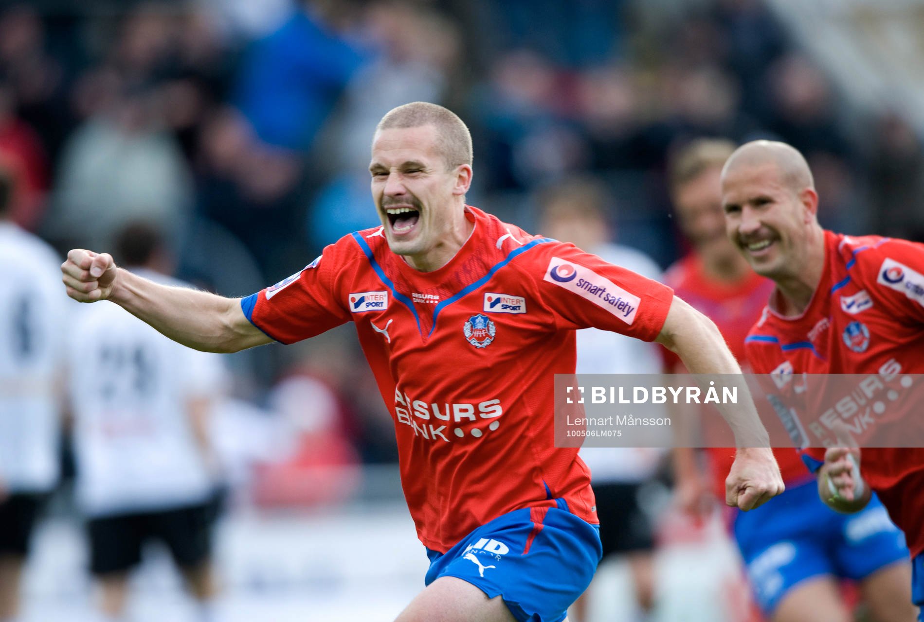1-0 Christoffer Andersson, Helsingborg, jubel