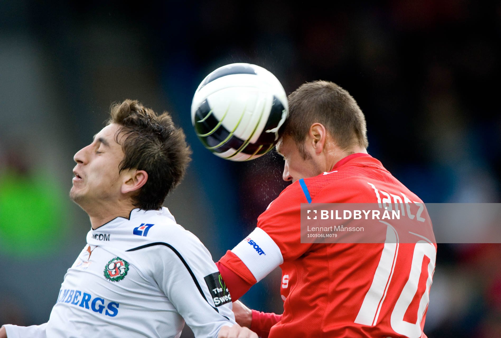 Marcus Lantz, Helsingborg, nickduell med Alejandro Nedoya,