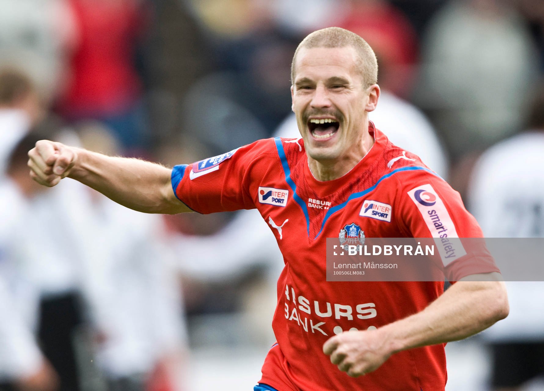 Christoffer Andersson, glädje, jubel