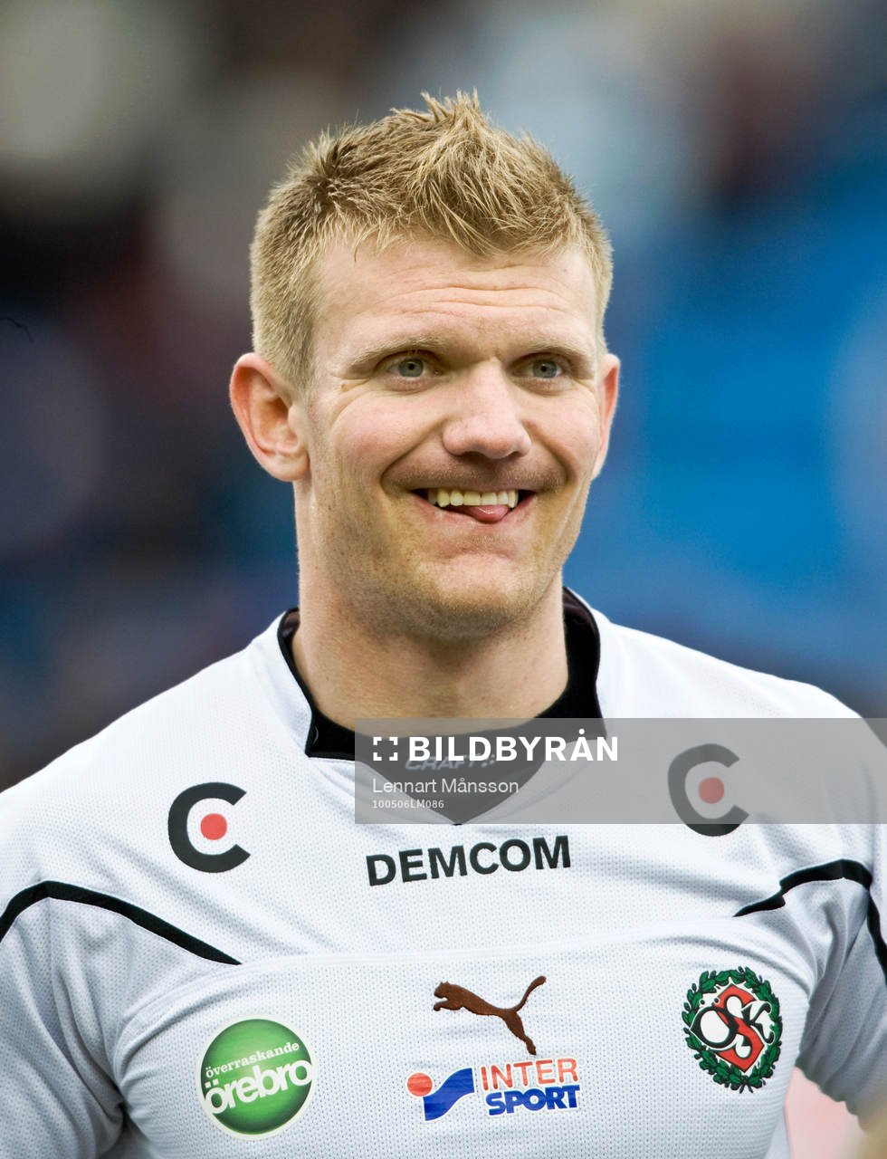 Michael Almebäck, porträtt