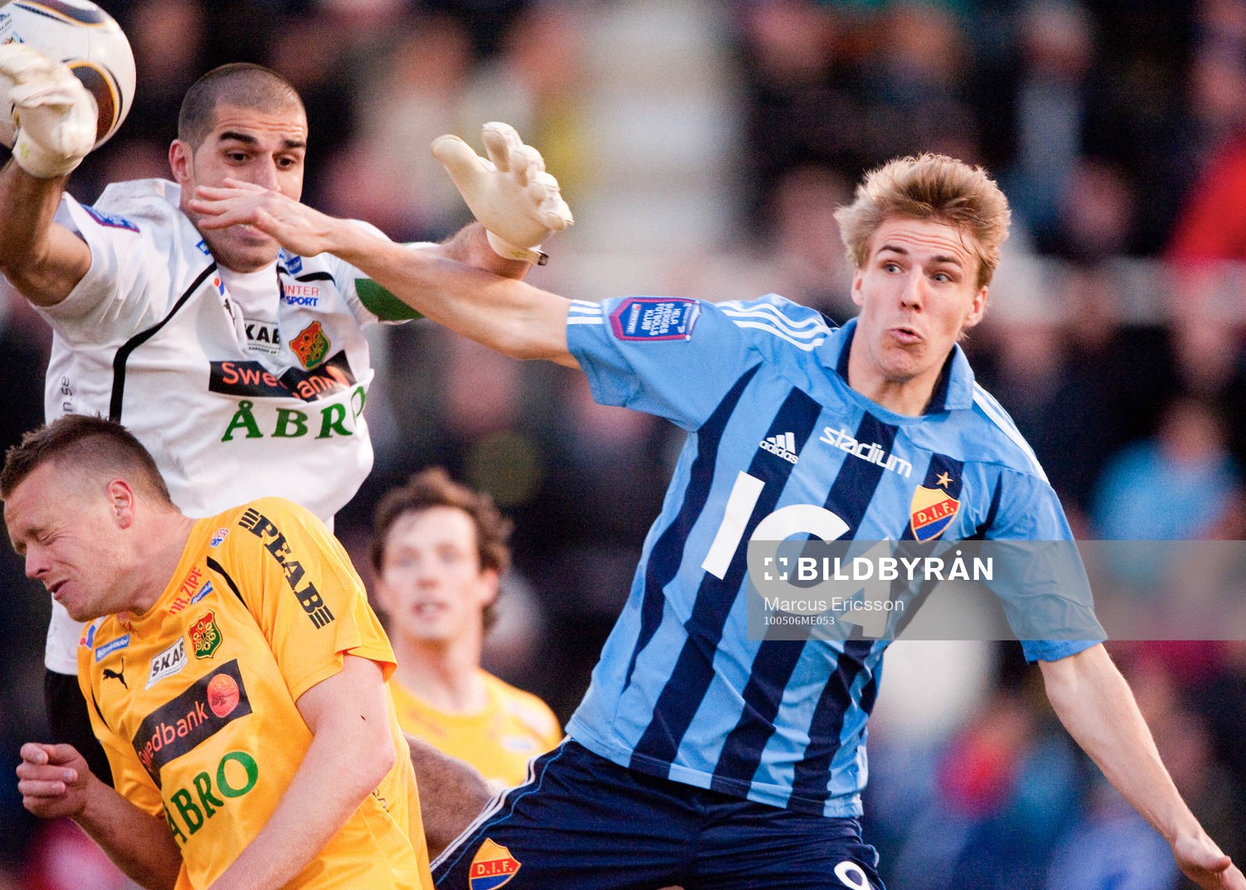 Dime Jankulovski, målvakt, Björn Andersson, GAIS och