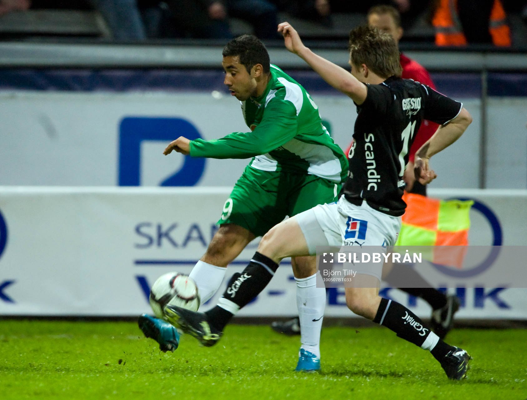 Sebastian Castro-Tello, Hammarby och Adam Gradén, Brage