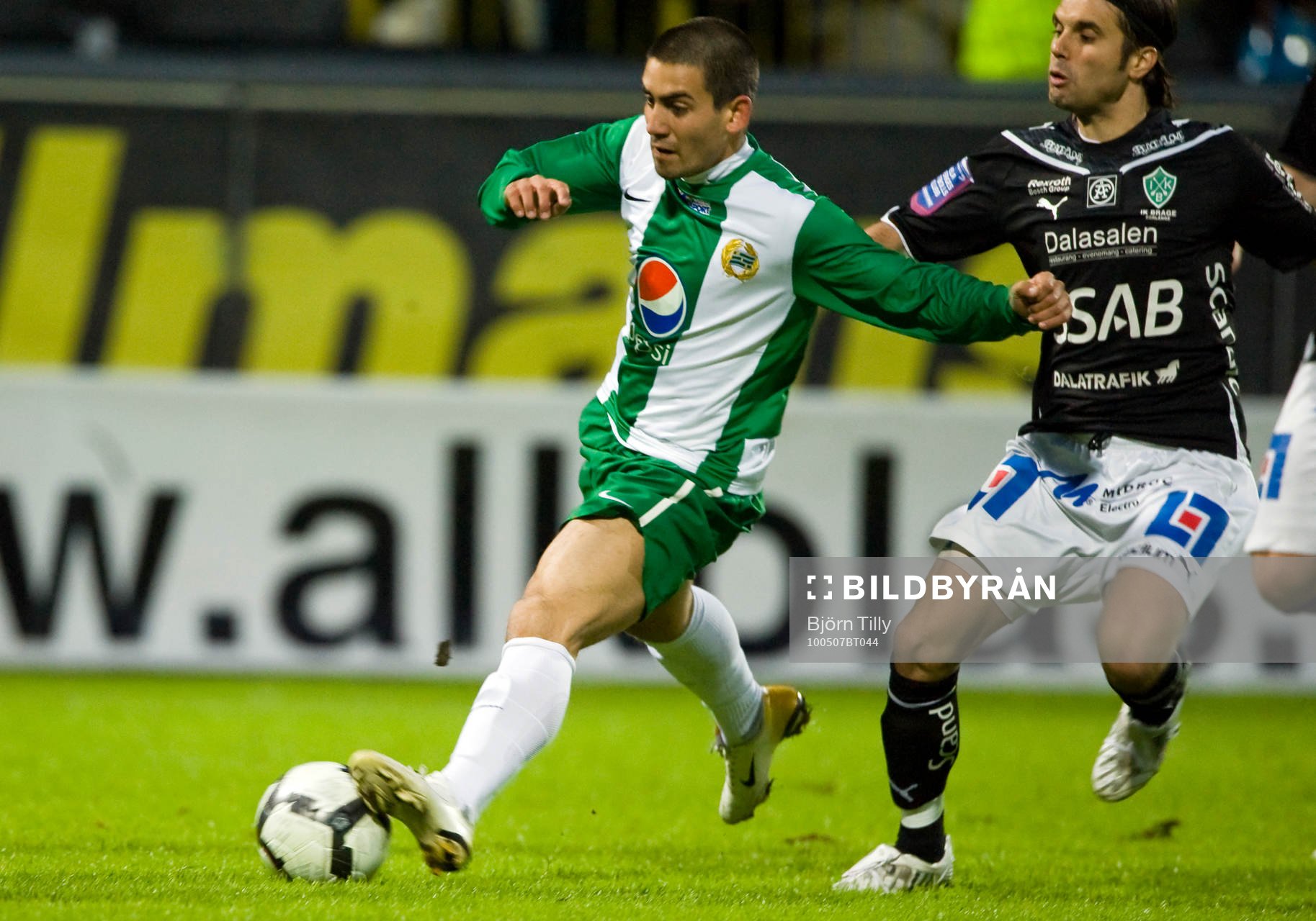 Valentino Pidre, Hammarby och Vyacheslav Jevtushenko, Brage