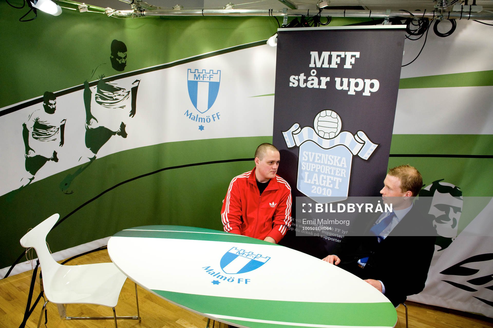Rick Kruys, Malmö FF träffar en supporter