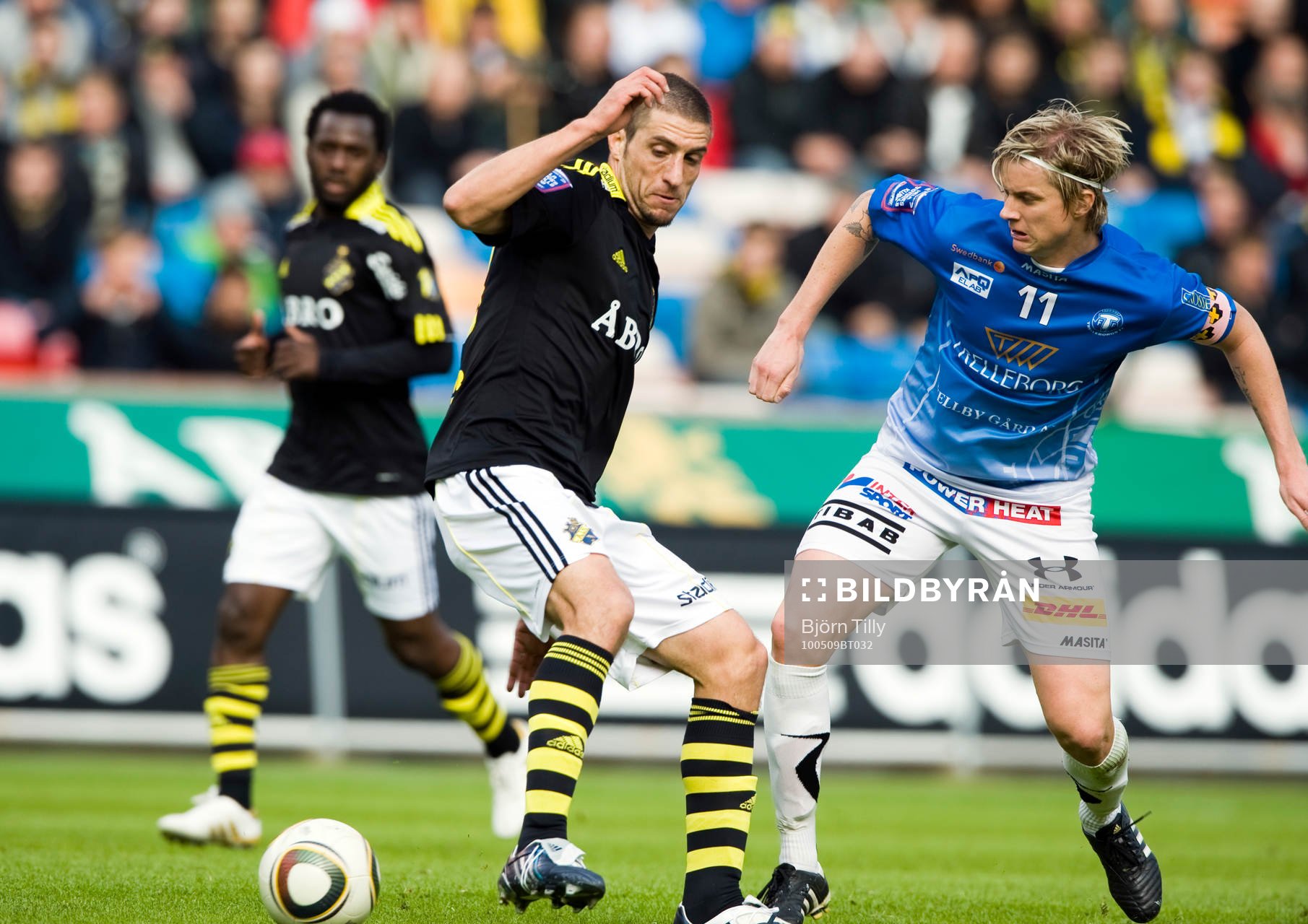 Sebastian Eguren, AIK och Andreas Drugge, Trelleborg