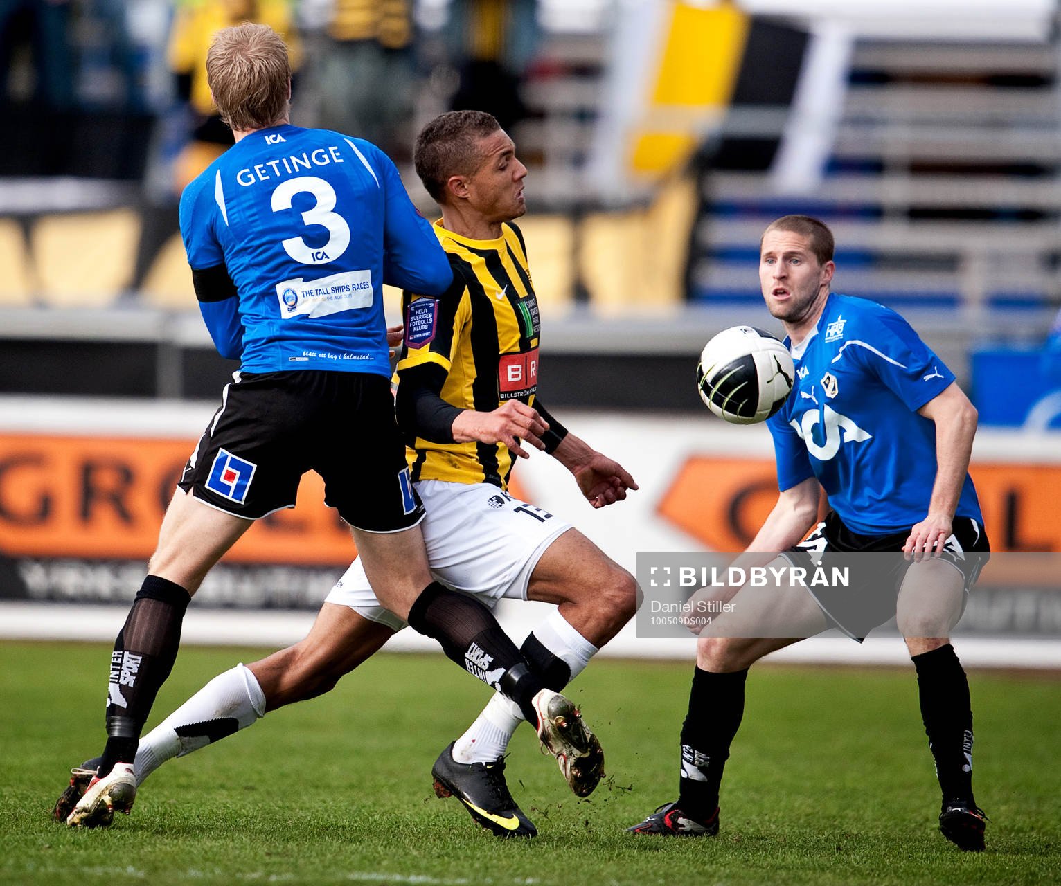 Mathias Ranégie, Häcken. Johnny Lundberg, Ryan Miller,