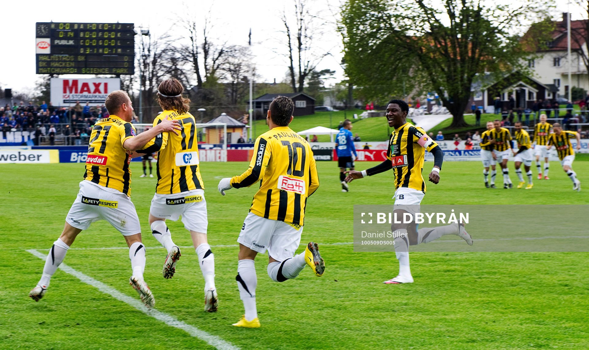 Jonas Henriksson, Häcken gör 1-0