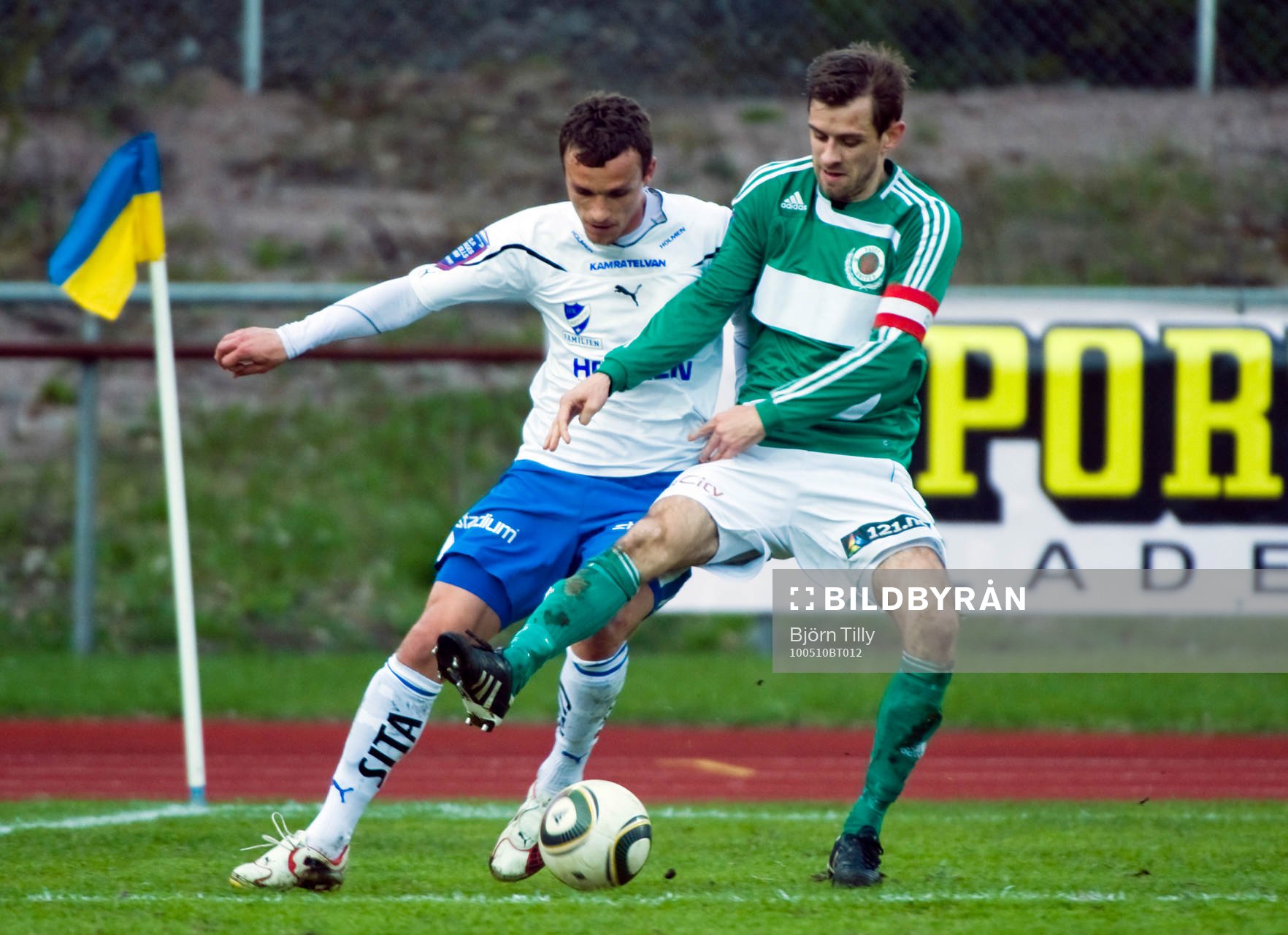 Sphetim Hasani,  Norrköping och Mikael Wentzel, Väsby