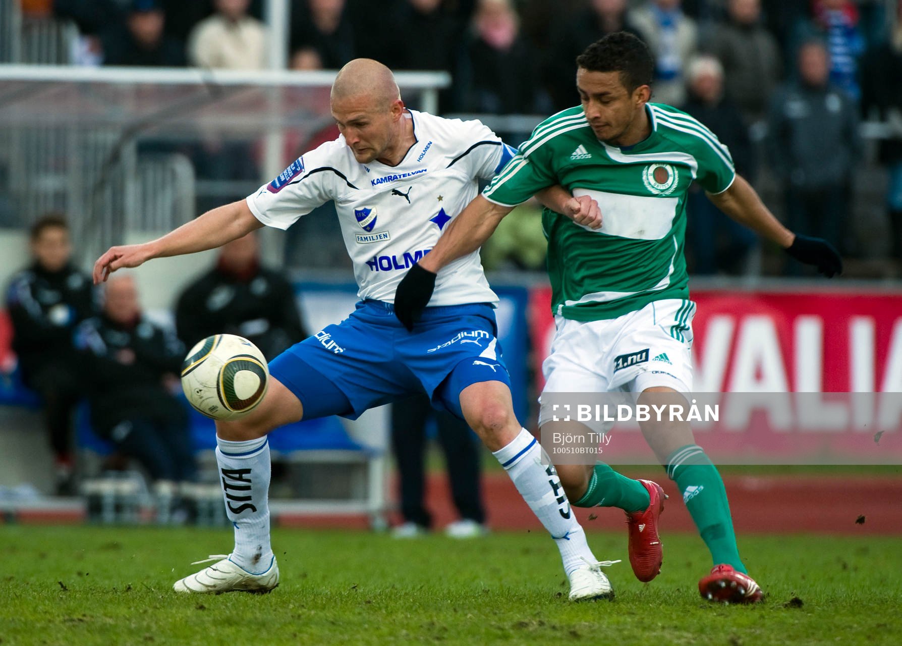 Daniel Bamberg, Norrköping och Elvis da Silva Santana,