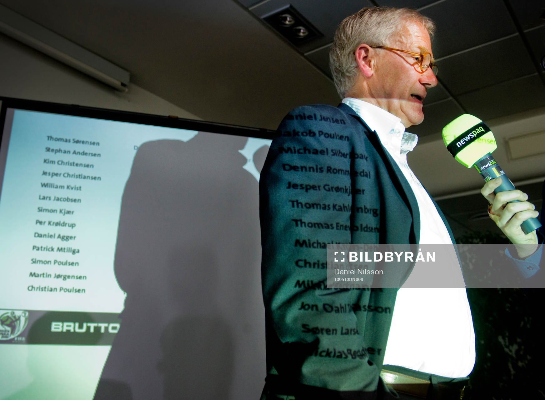 Morten Olsen, förbundskapten Danmark tar ut