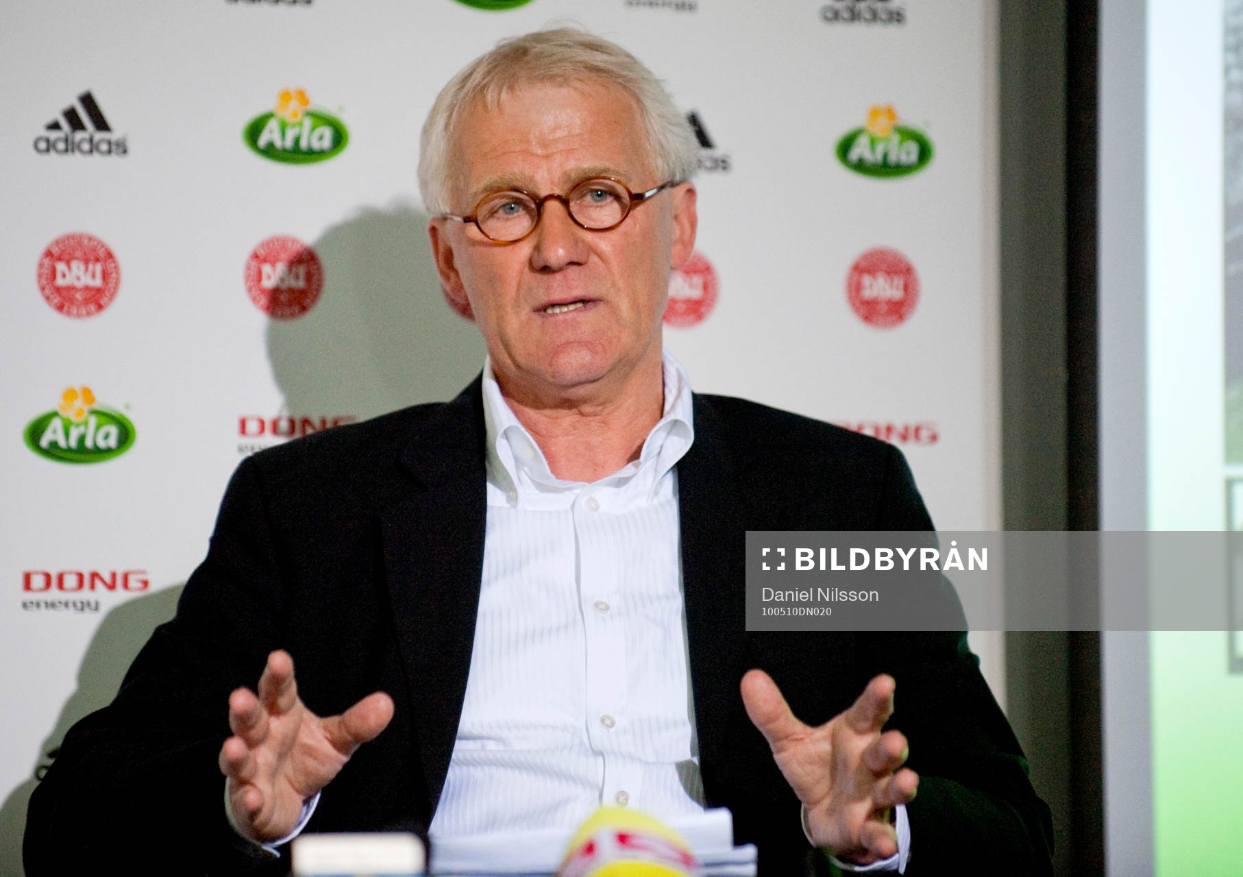 Morten Olsen, förbundskapten Danmark tar ut