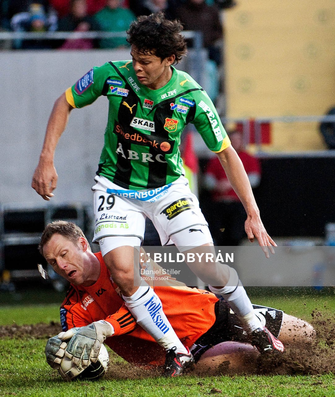 Kim Christensen, målvakt Göteborg. Romario Pereira