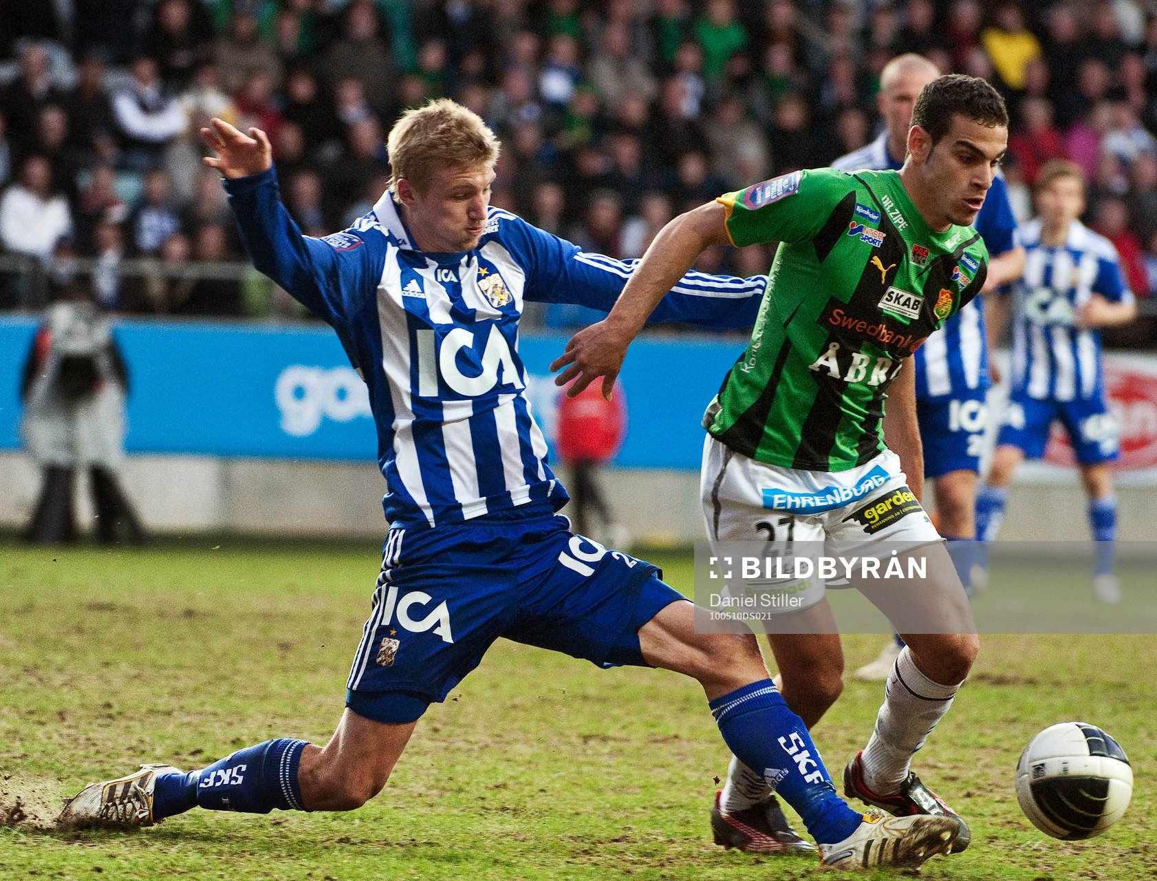Sebastian Eriksson, IFK Göteborg. Mervan Celik, GAIS