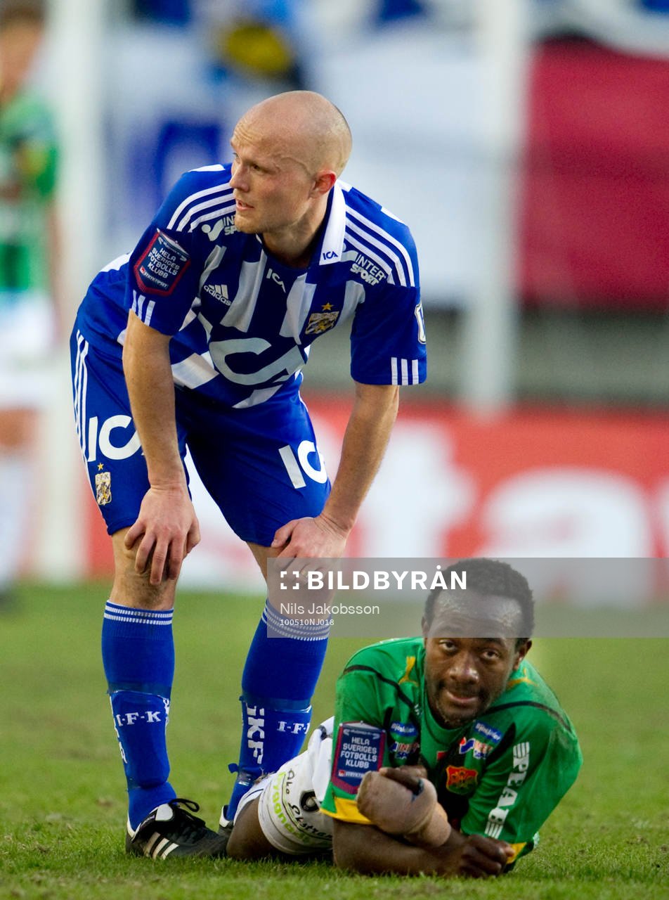 Nicklas Carlsson, IFK Göteborg, Reuben Ayarna, GAIS
