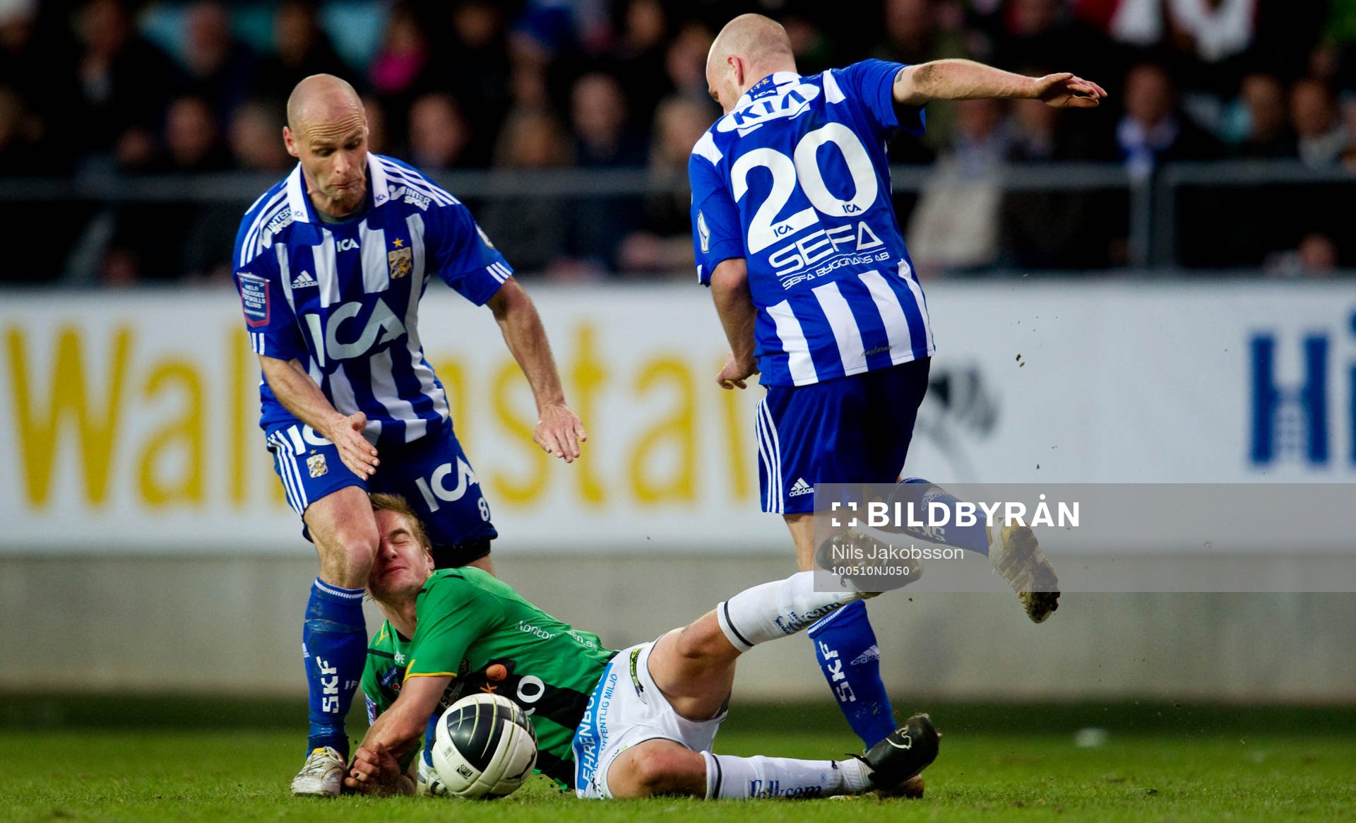 Thomas Olsson, IFK Göteborg, Johan Mårtensson, GAIS