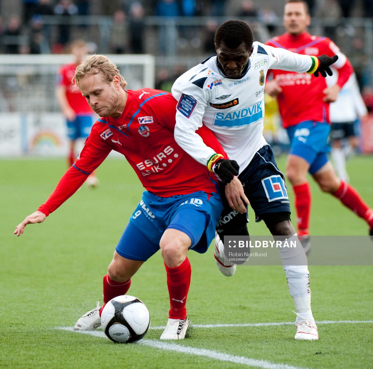 Erik Sundin, Helsingborg mot Yussif Chibsah, Gefle