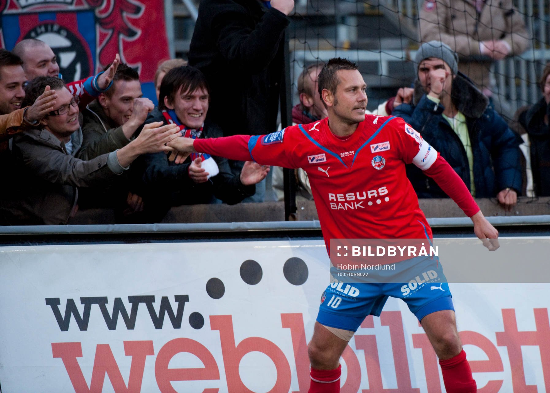 Marcus Lantz, Helsingborg jubel