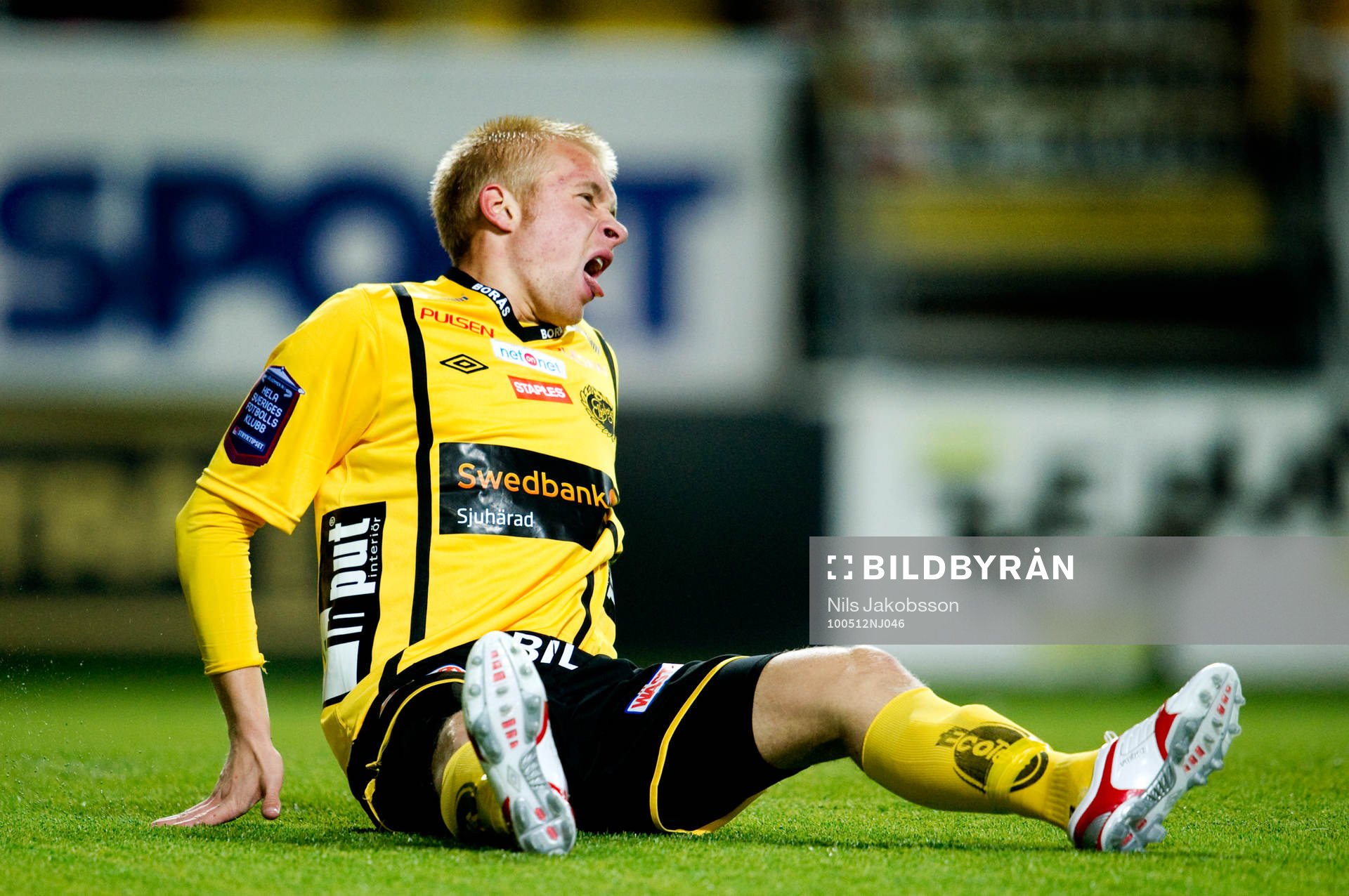 Johan Larsson, Elfsborg, skada