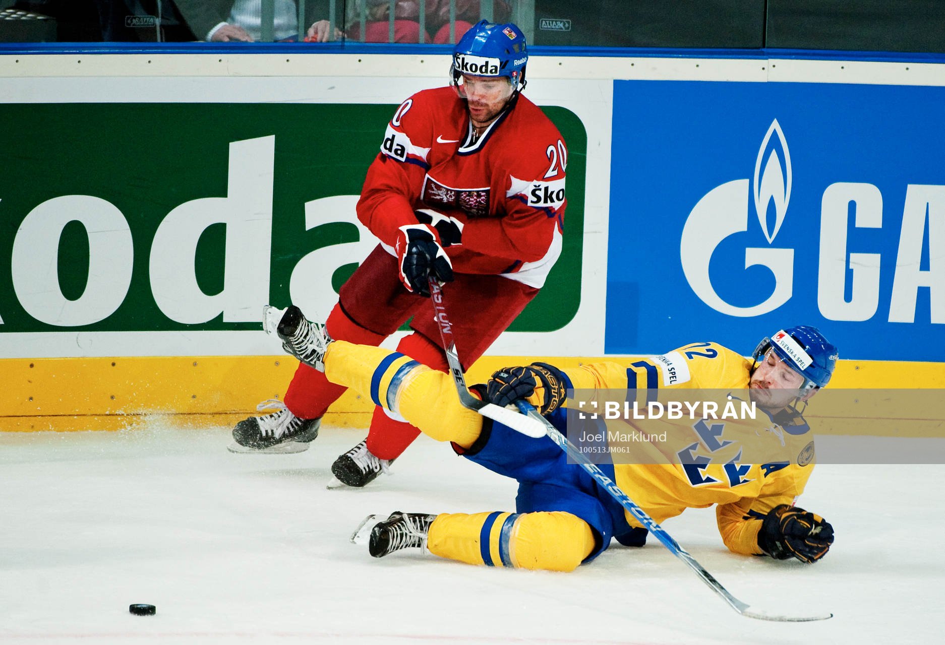 Niklas Persson, Sverige, och Jakub Klepis, Tjeckien