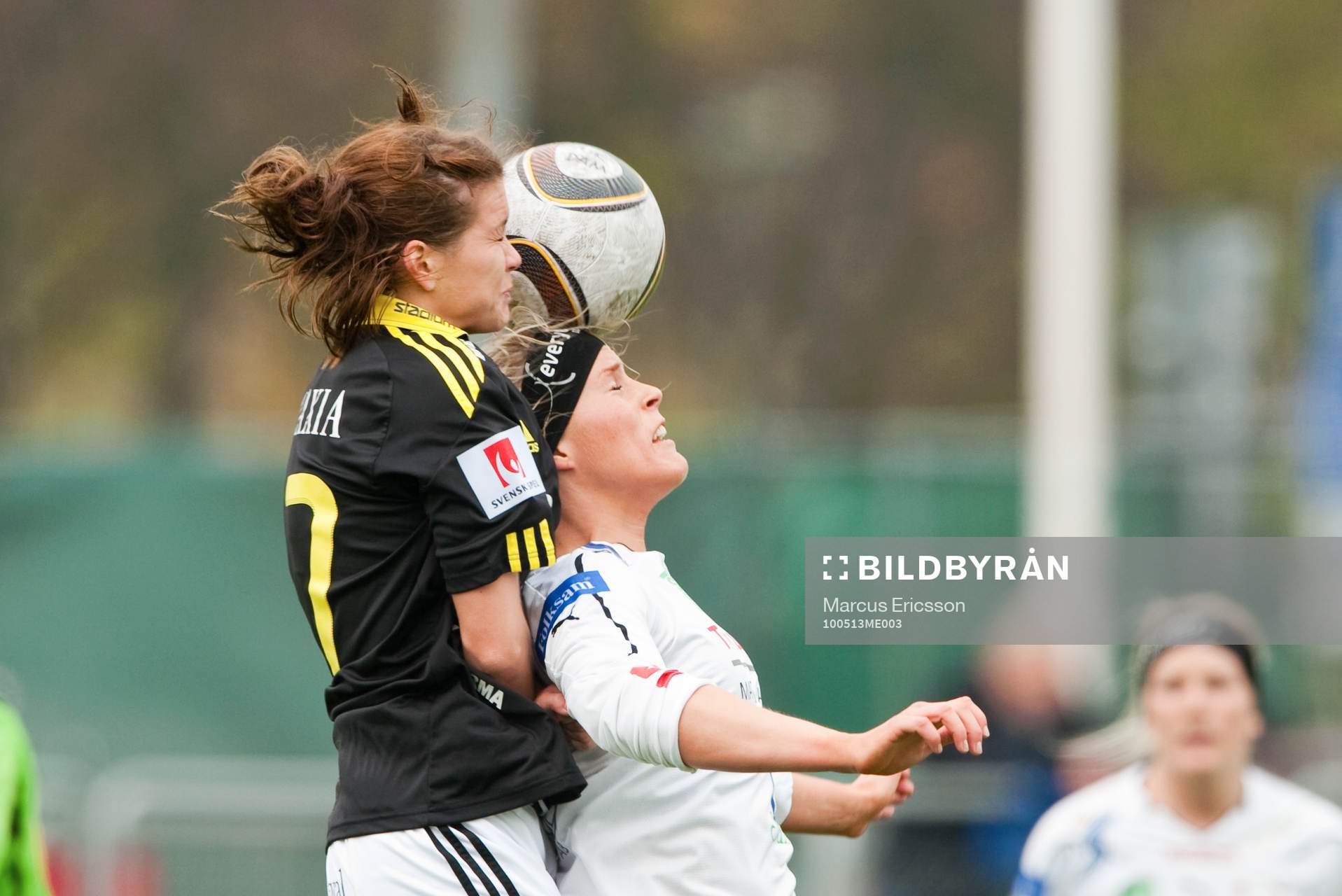 Hanna Folkesson, AIK och Ida Brännström, Linköping