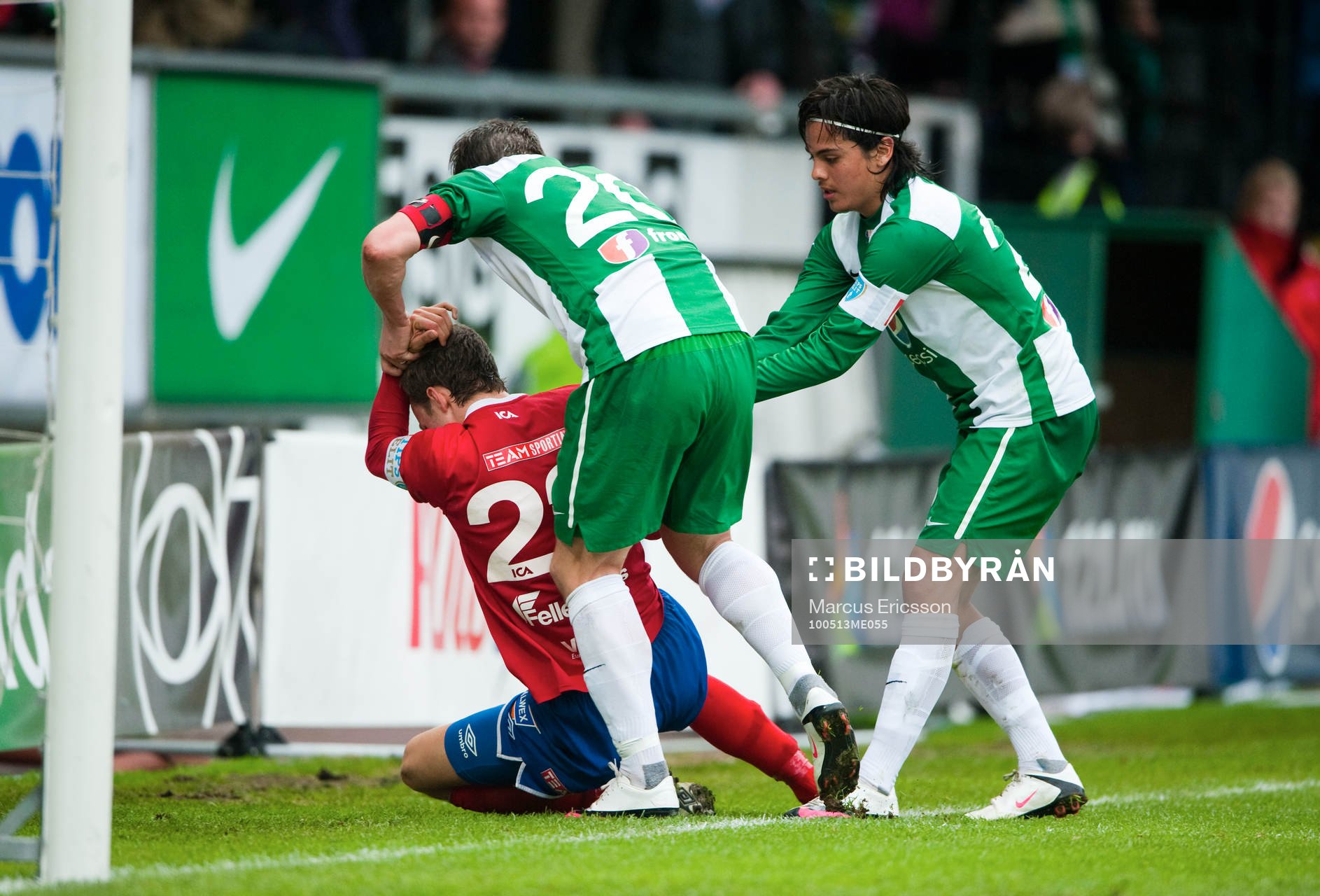 Filip Bergman, Hammarby och Alexander Henningsson, Öster