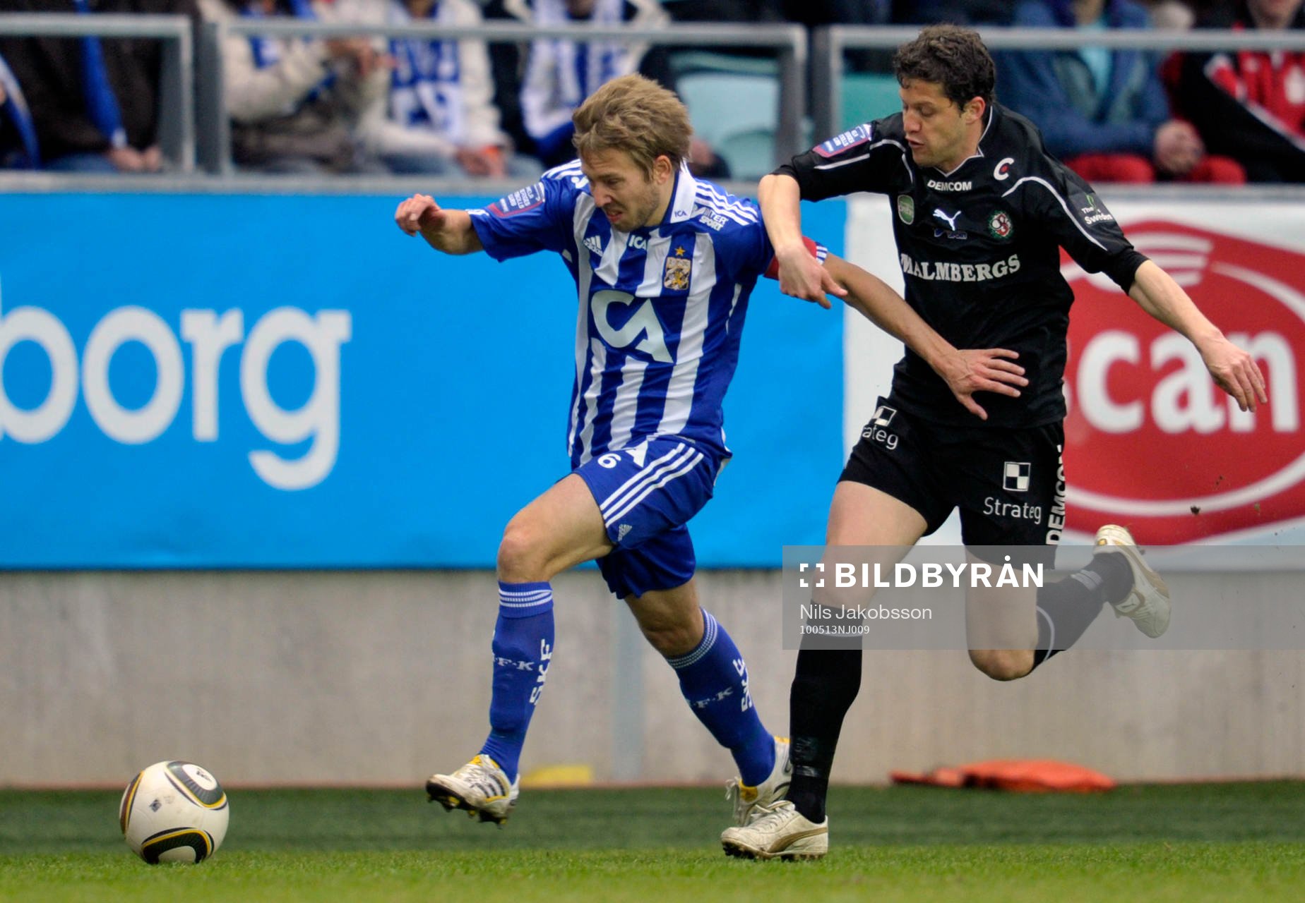Adam Johansson, Göteborg och Paulinho, Örebro
