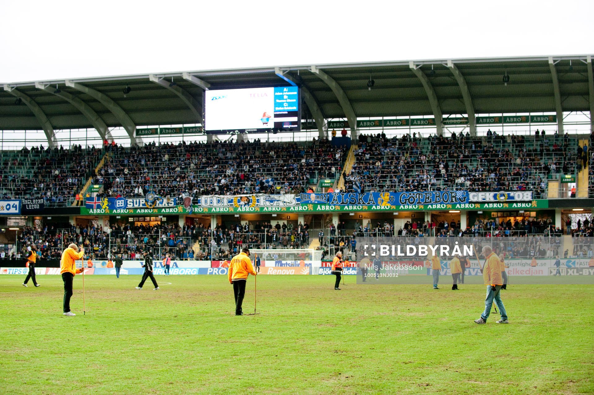 planskötare, Gamla Ullevi