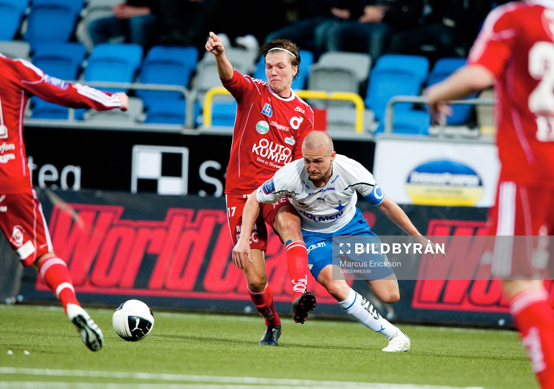 Martin Broberg, Degerfors och Daniel Bamberg, Norrköping
