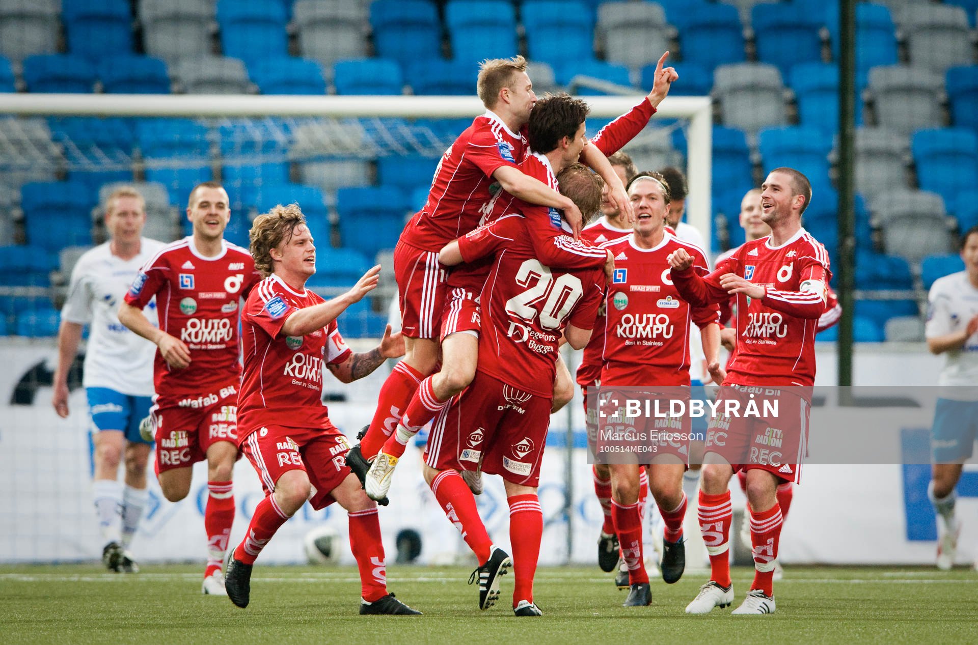 Jubel i Degerfors