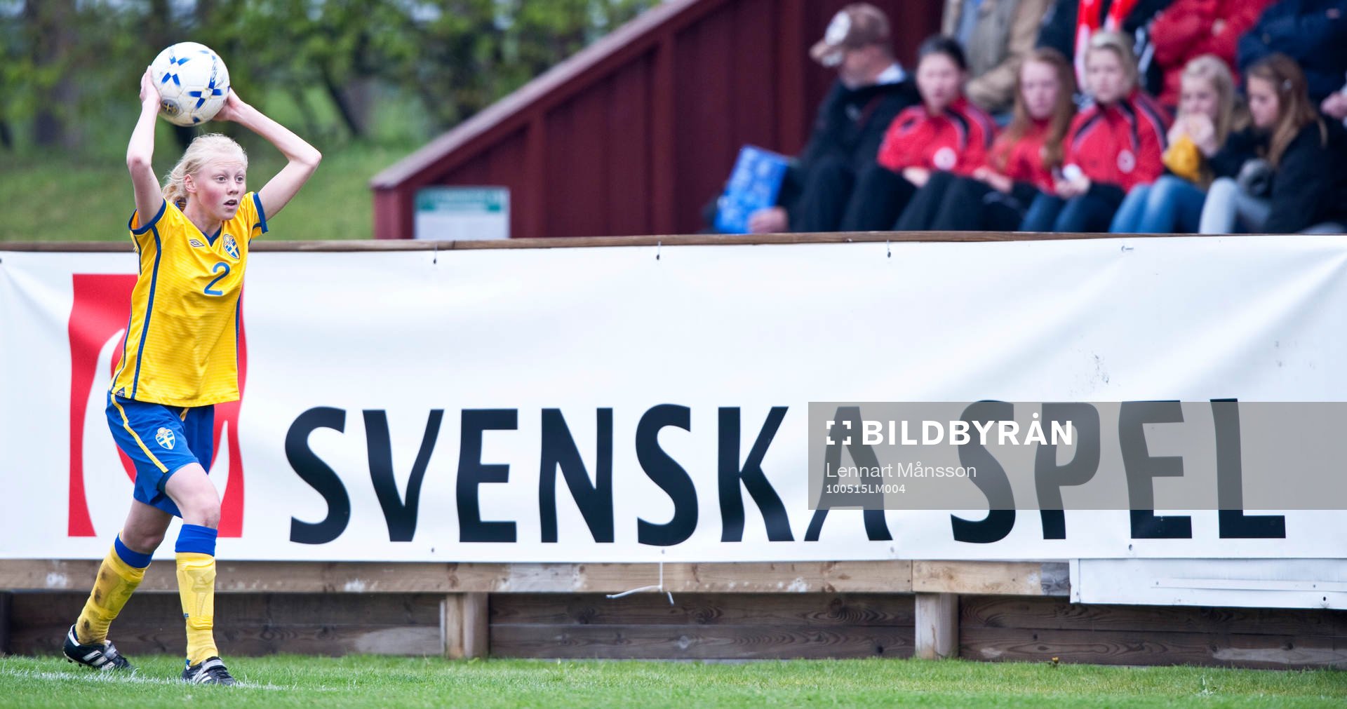 Elin Bragnum, Sverige, inkast. Svenska Spel, reklam