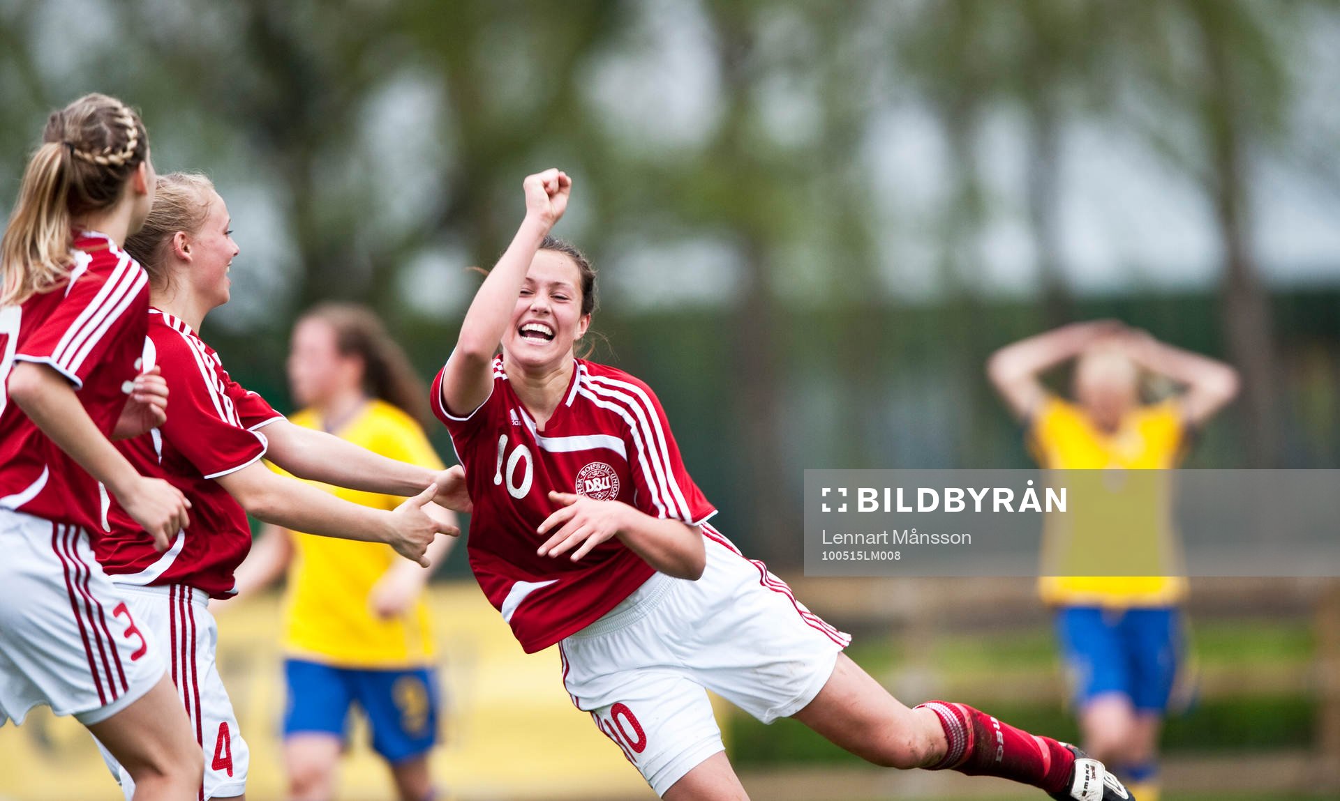 Pernille Madsen, Danmark, jubel