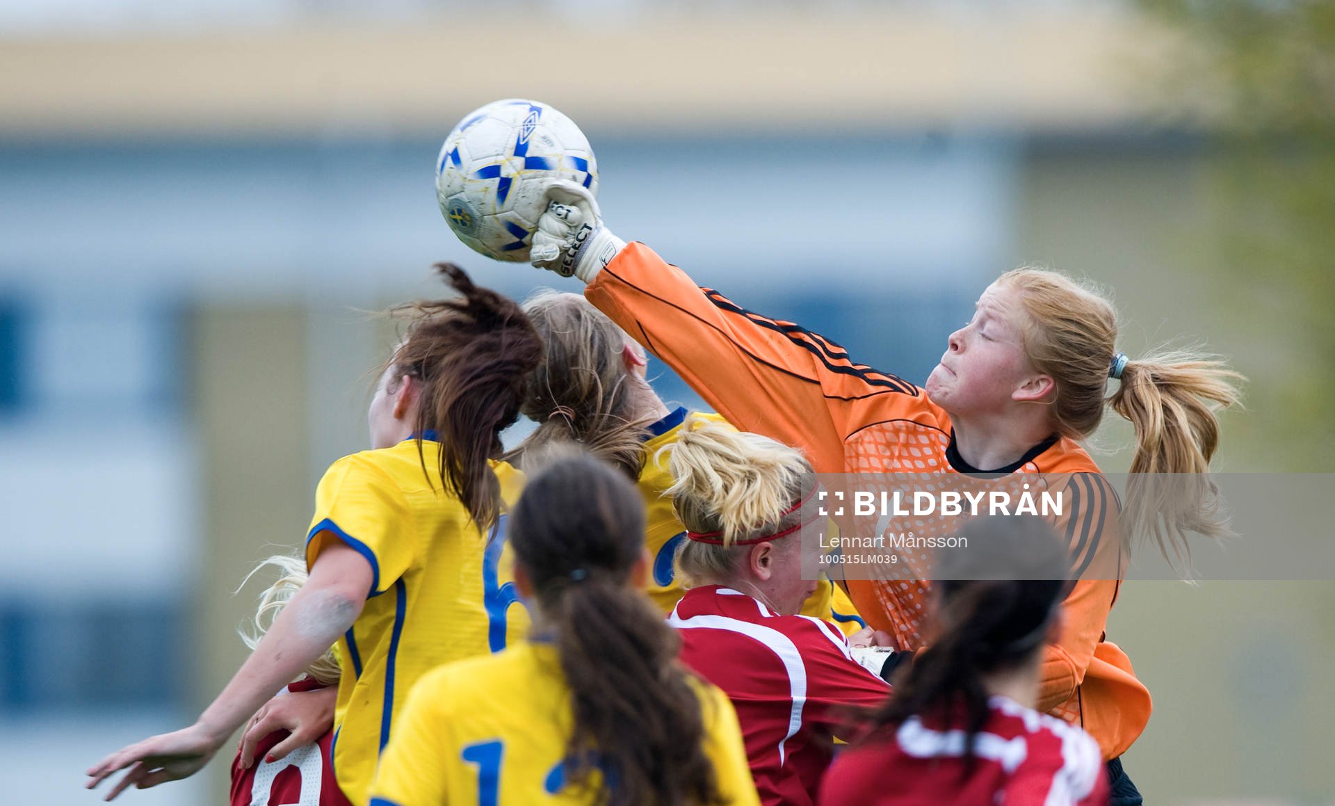 1-0, upprinnelsen var när Danmarks målvakt Maria