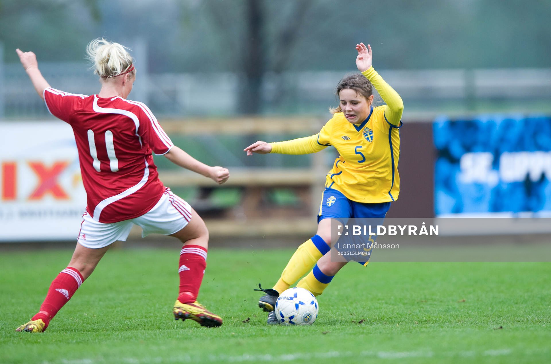 Alice Nilsson, Sverige mot Marie-Louise Knudsen, Danmark