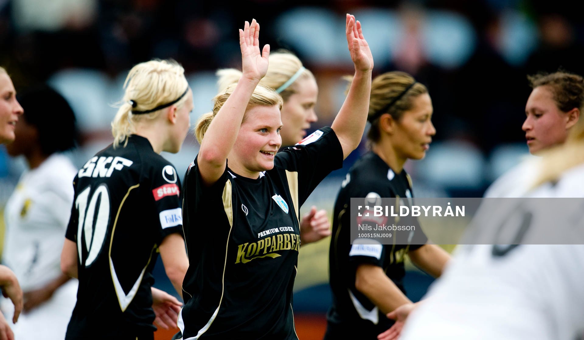  Sara Lindén, Göteborg jubel.