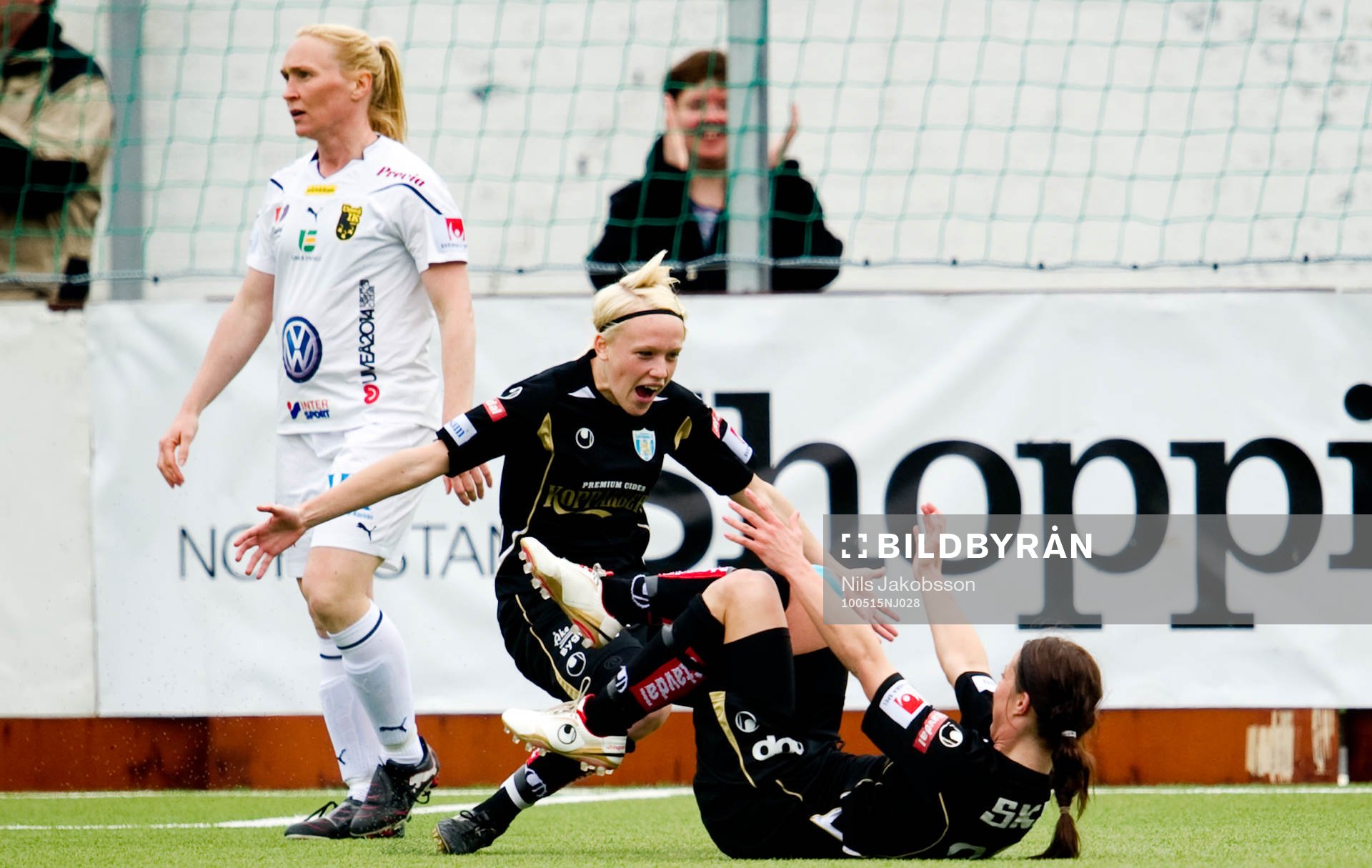  Linnea Liljegärd, Johanna Almgren, Göteborg jubel.
