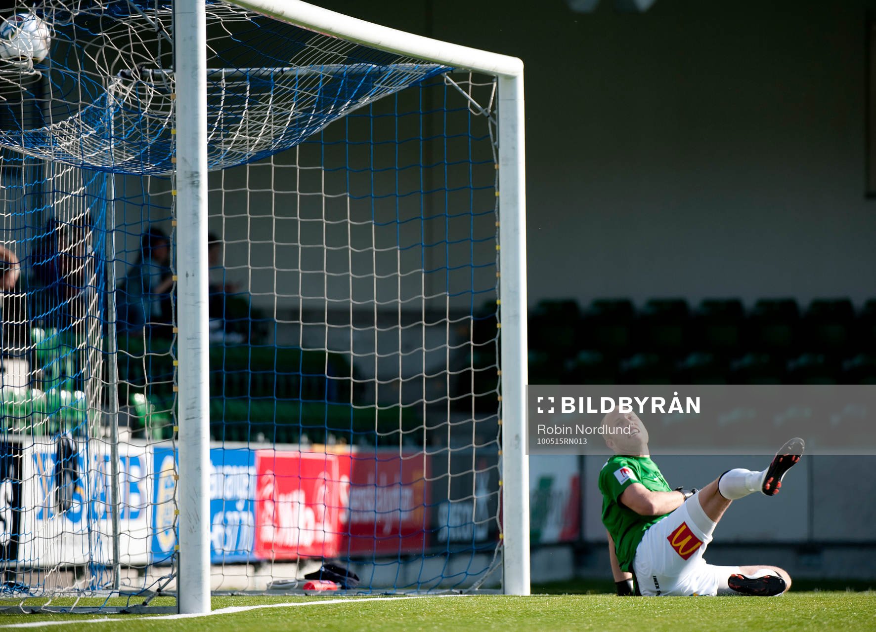 Christian Frealdsson, Målvakt är chanslös på straff och