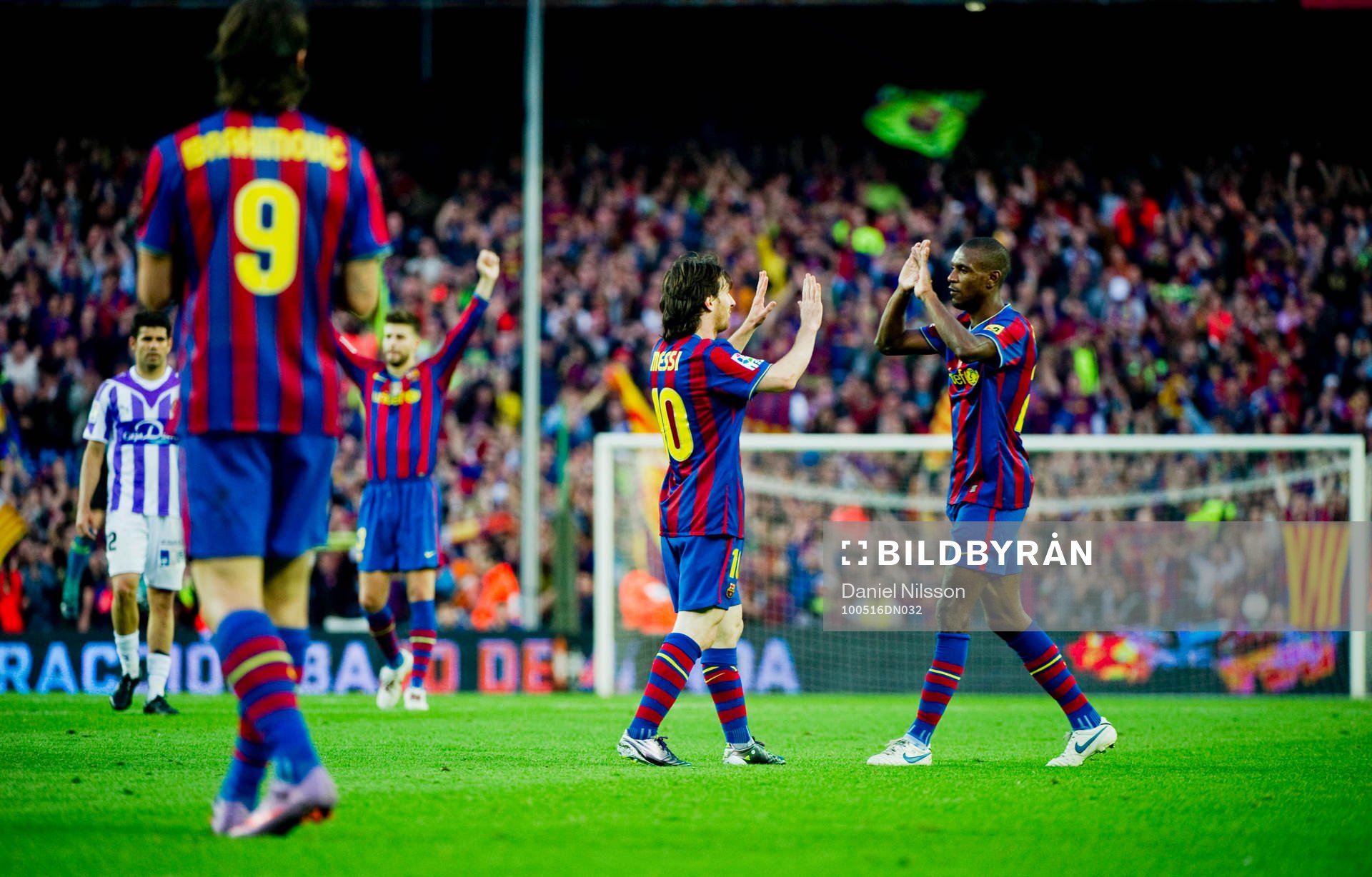 Zlatan ibrahimovic, Lionel Messi, barcelona jubel