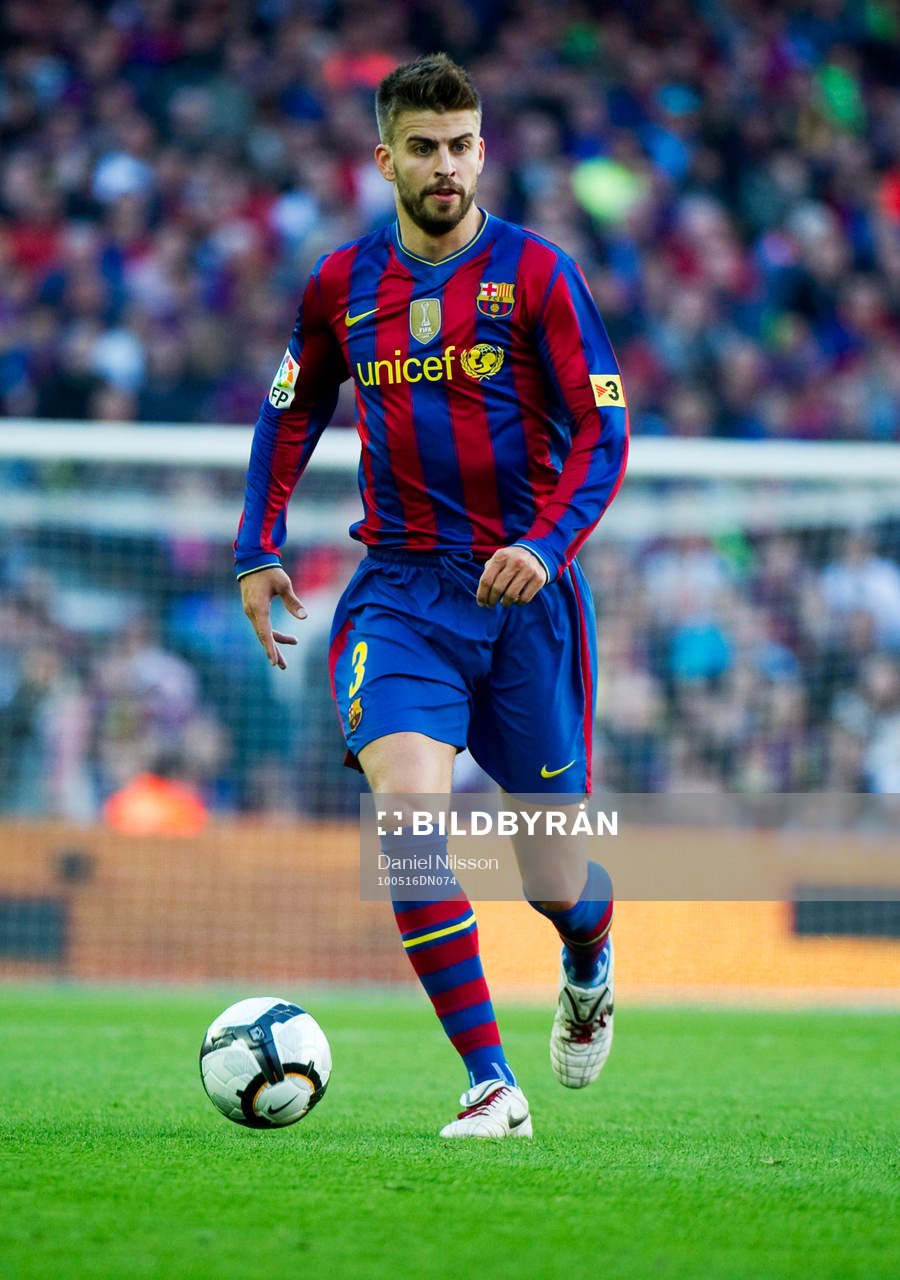 Fotboll, Spansk Liga, La Liga,  Gerard Piqué, Barcelona