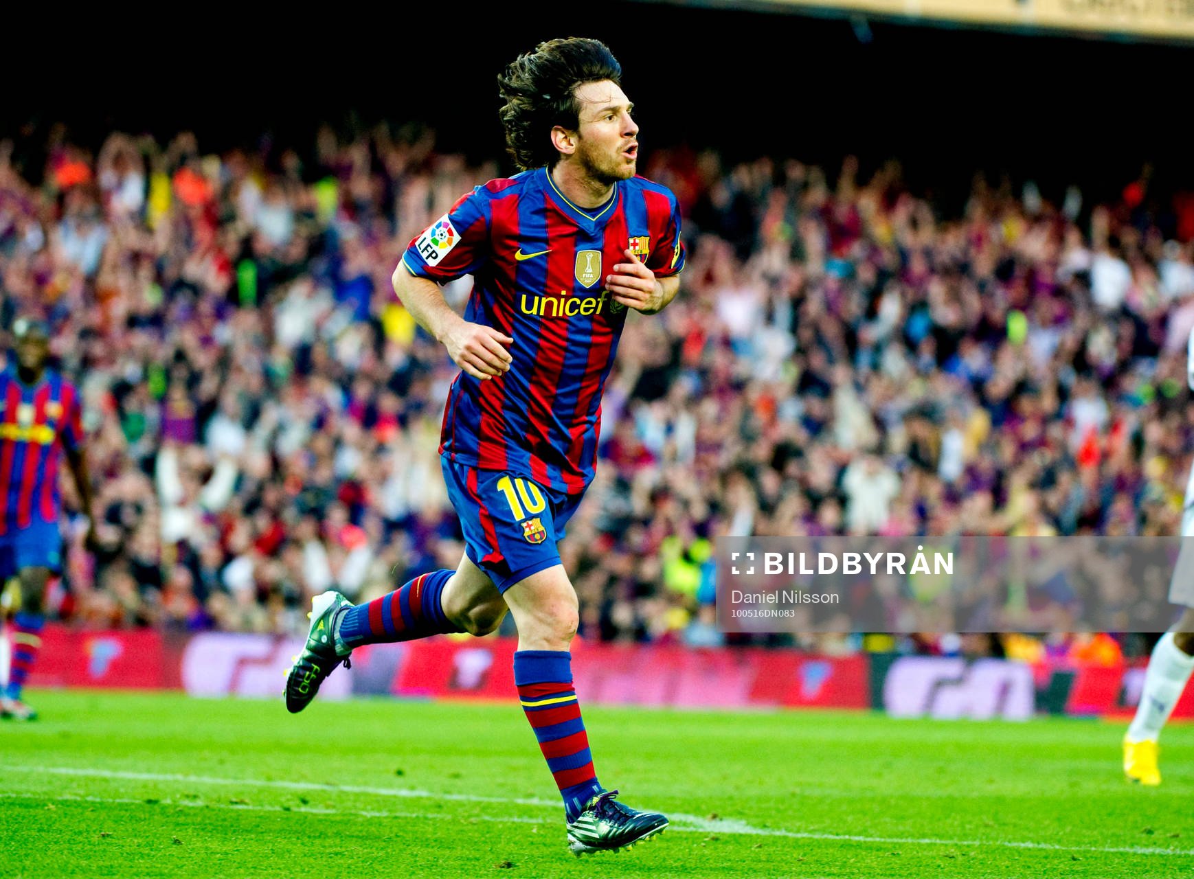 Lionel Messi, Barcelona, jubel
