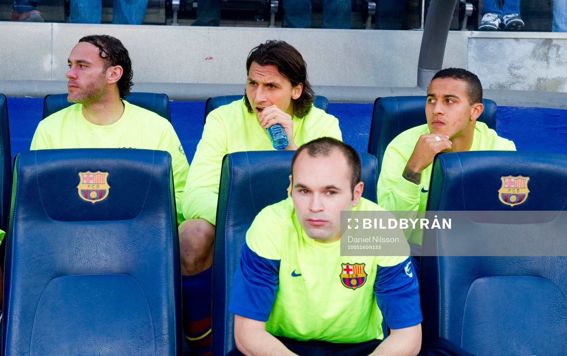 Zlatan Ibrahimovic, Barcelona startade på bänken